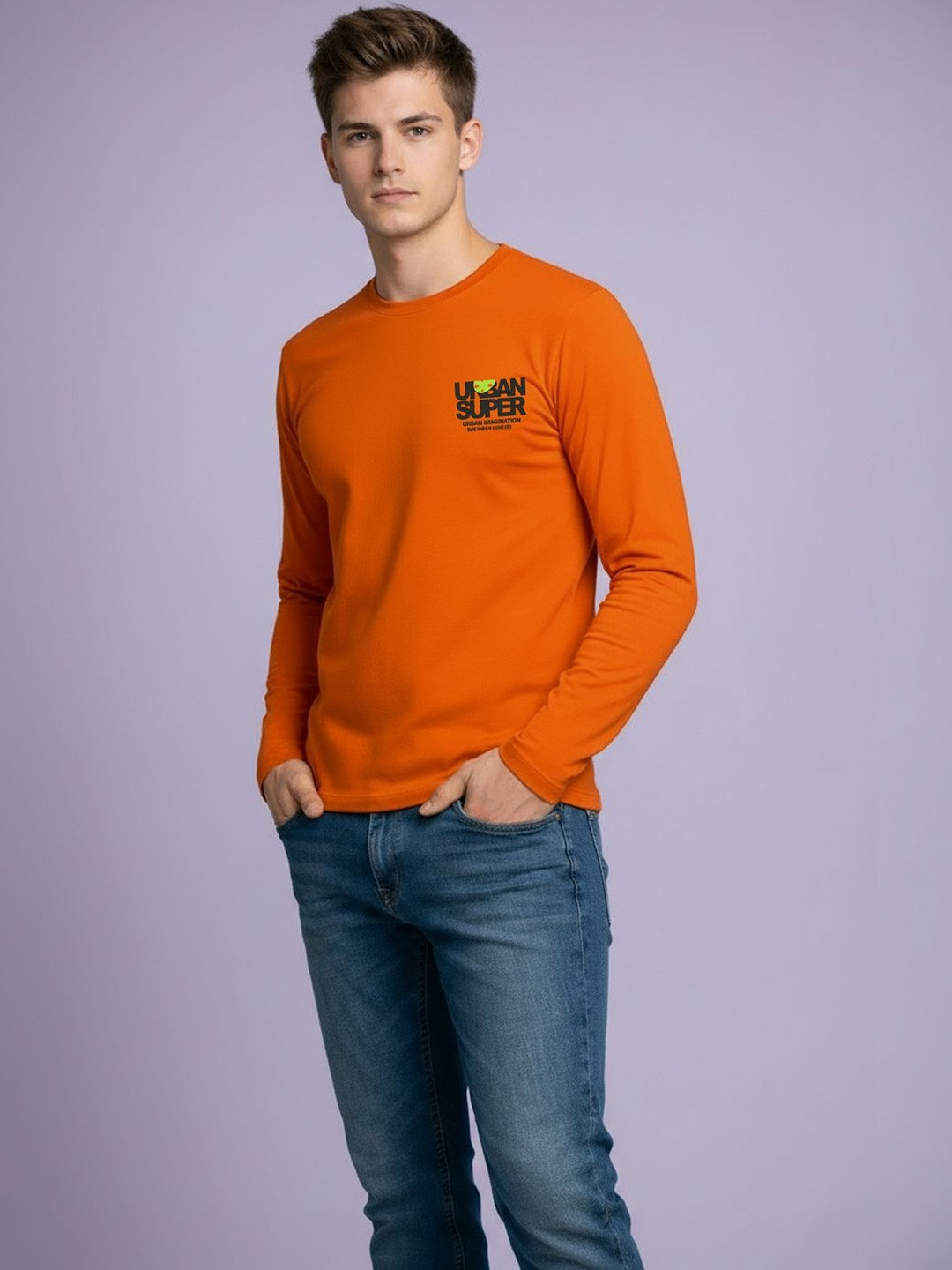 CRYPTIC Men Typography Printed T-shirt
