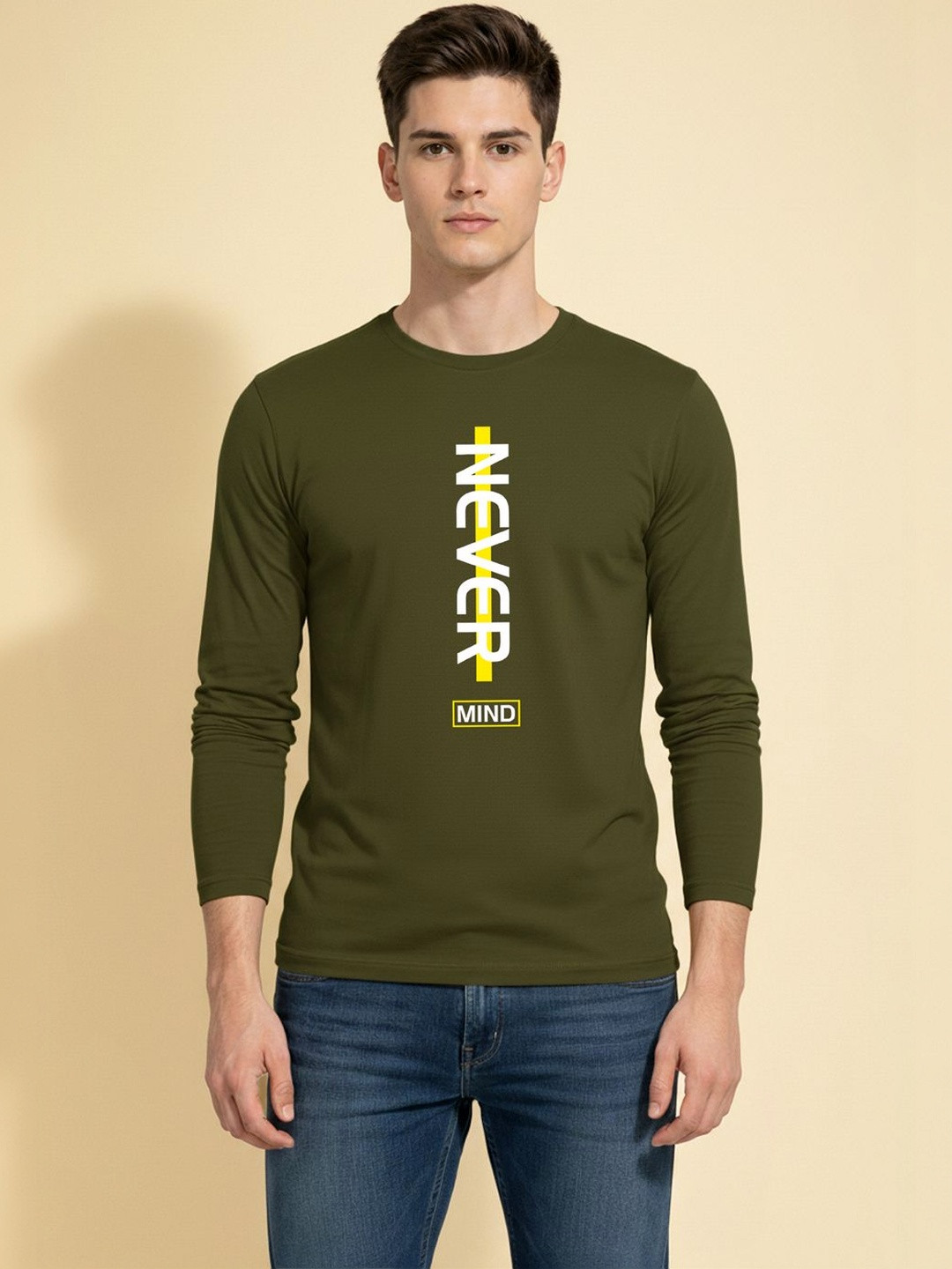 CRYPTIC Men Typography Printed T-shirt
