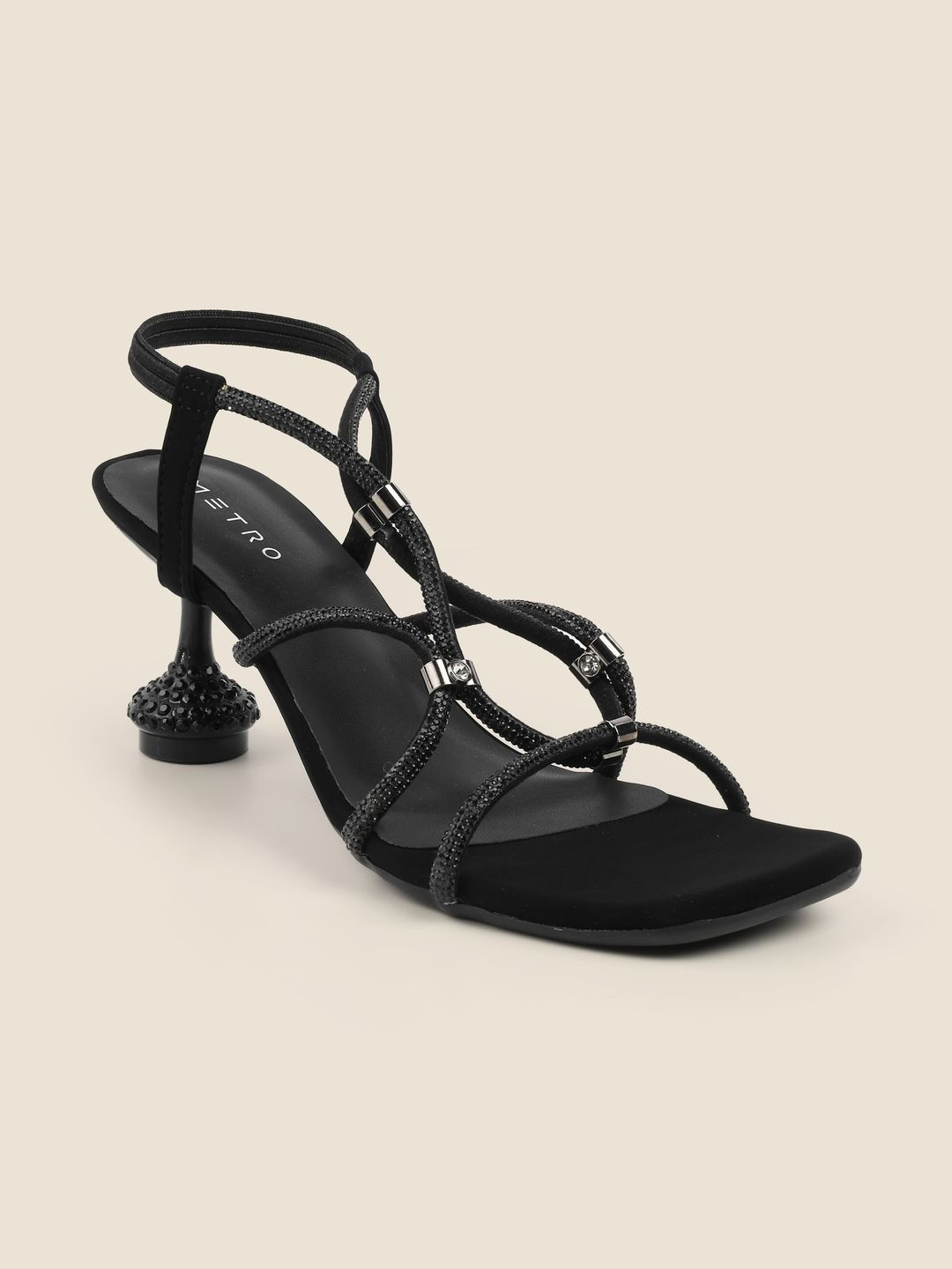 Metro Party Slim Heeled Sandals