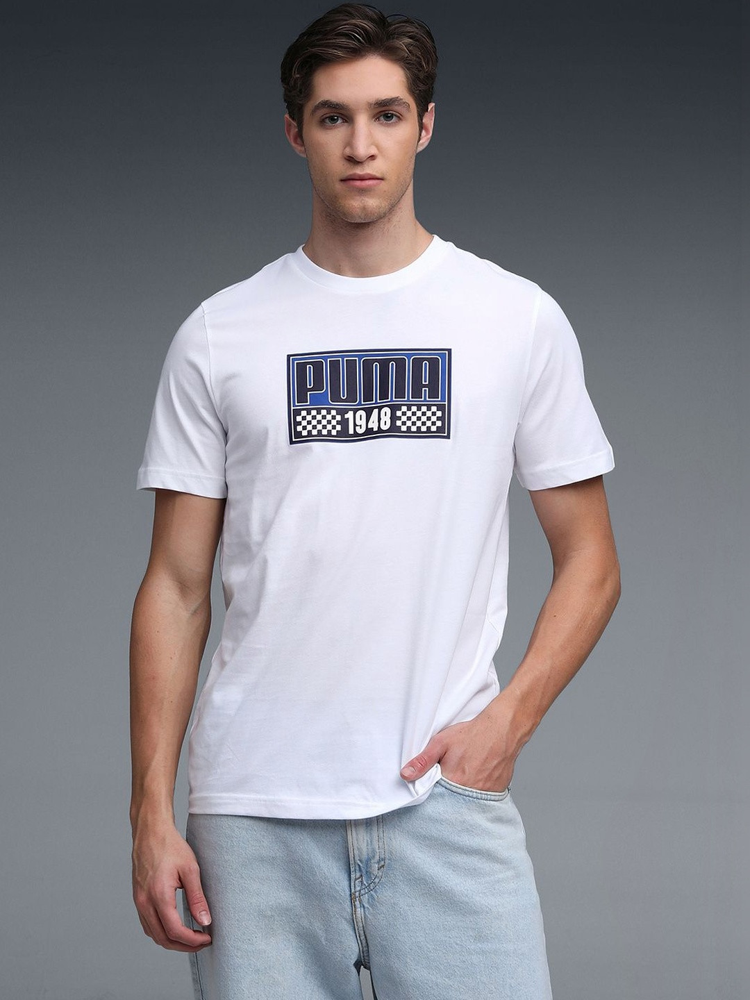 Puma Graphic Moto Sport Men's Crew Neck Tshirts