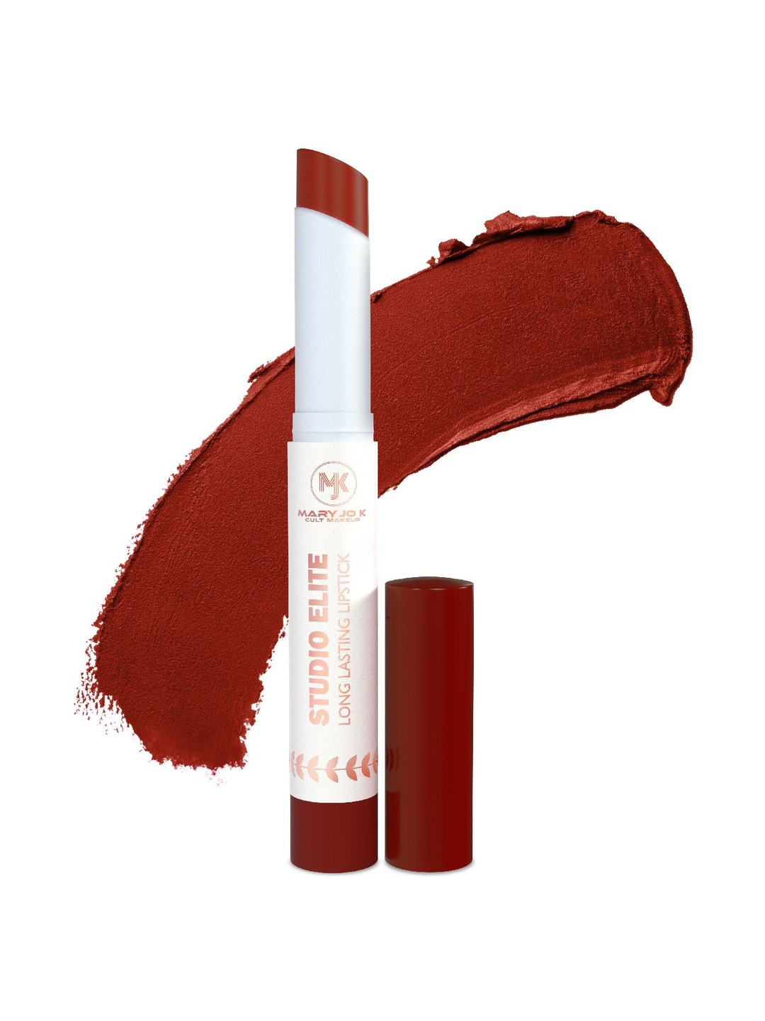 Mary Jo K Studio Elite Long Lasting Matte Lipstick- Red Marsala - 26 - 2 g