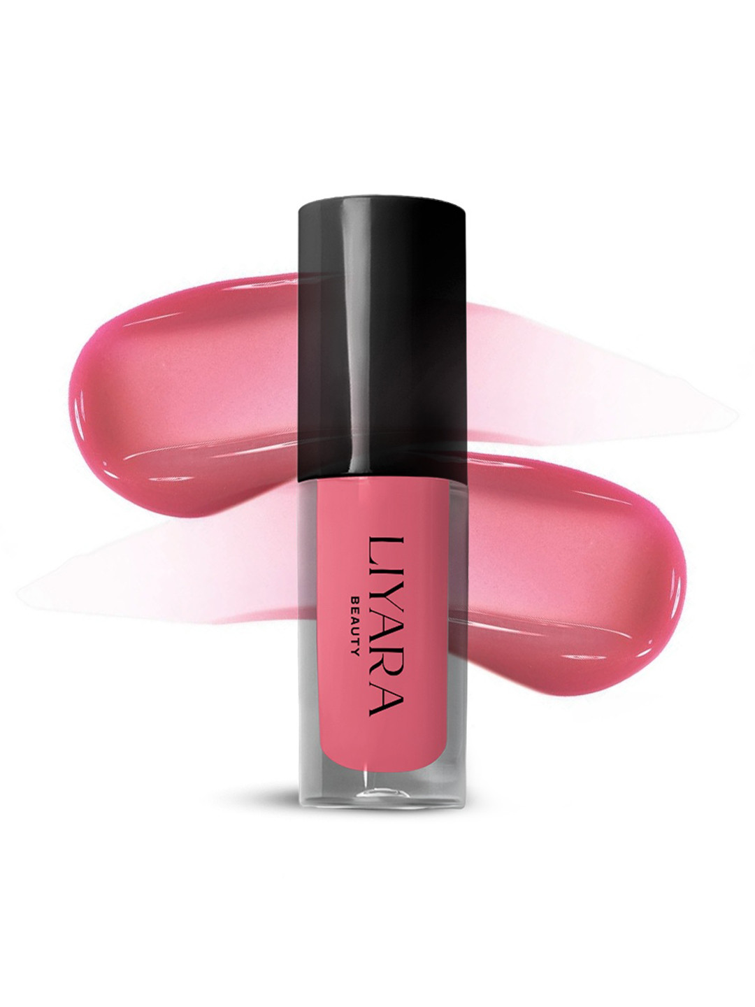 LIYARA BEAUTY Long Lasting & Hydrating Lip Gloss With Hyaluronic Acid - 8 ml - Pink Hour