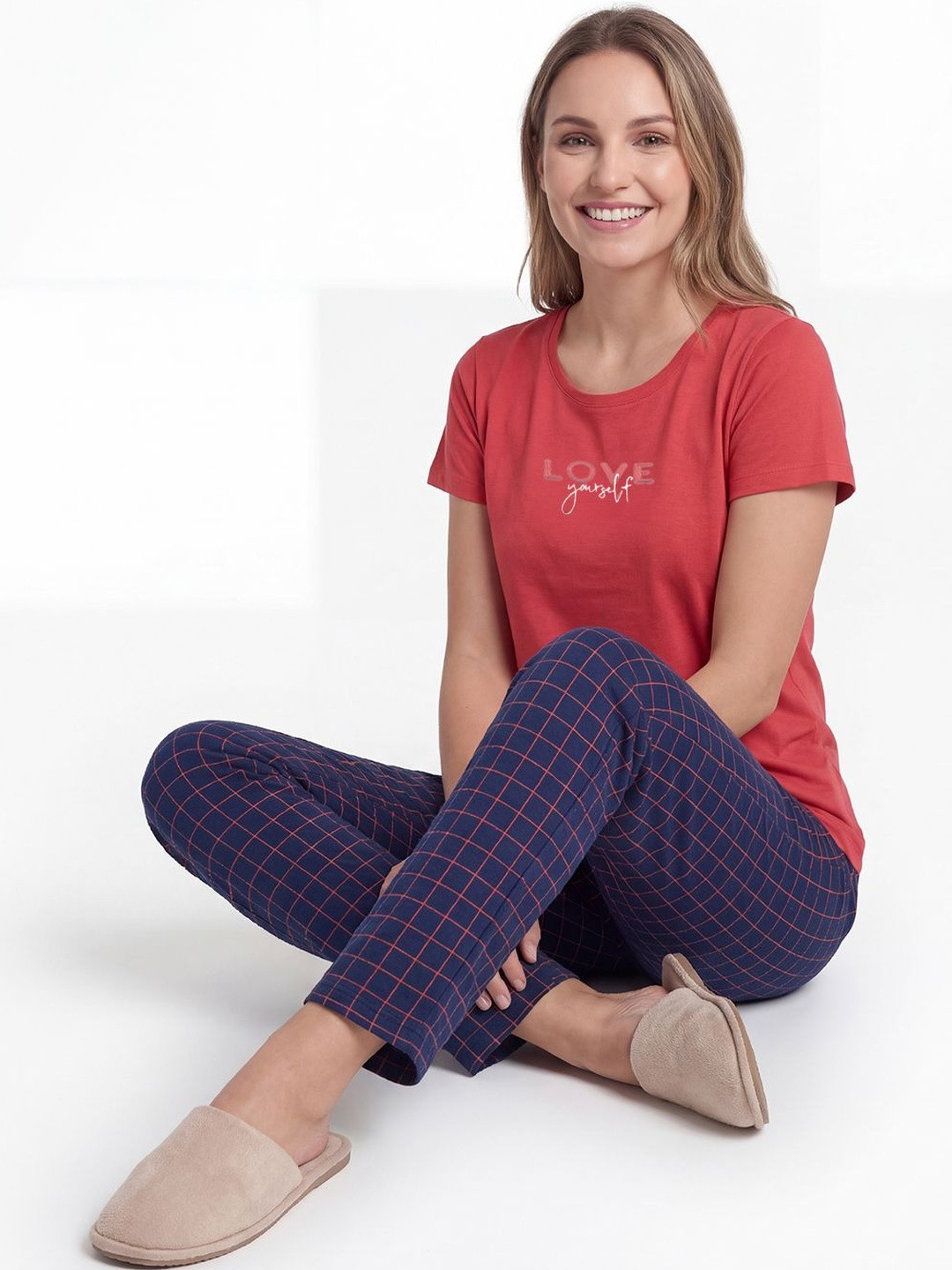 L&M Leisure and Moods Women Printed Night suit