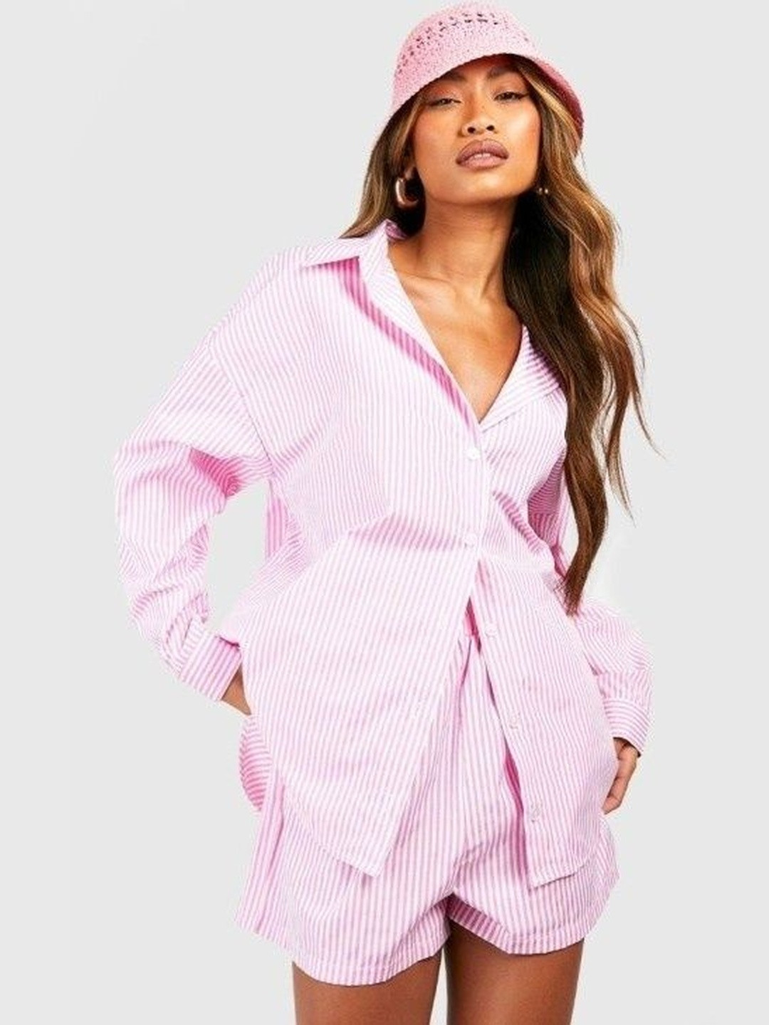 Dreambe Women Striped Night suit