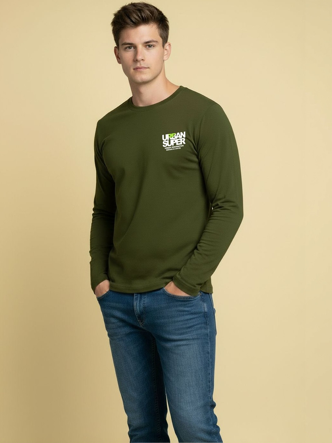 CRYPTIC Men Typography Printed T-shirt