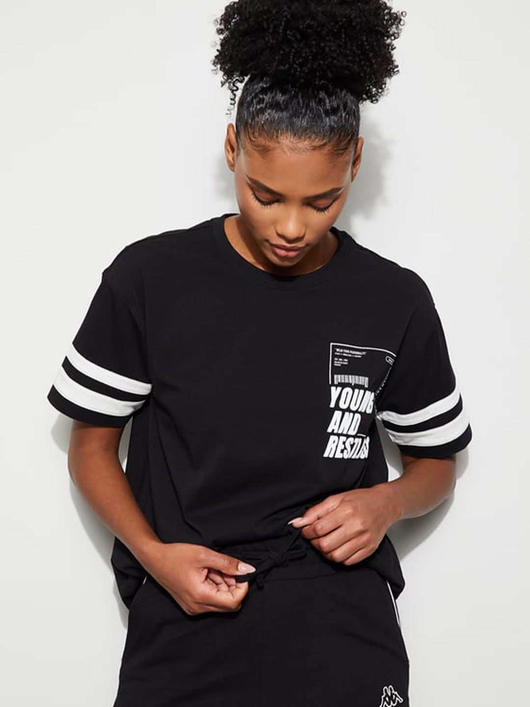 Kappa Women Typography Printed T-shirt