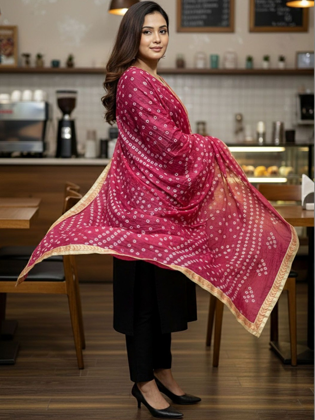 Urban Pallu Dyed Dupatta