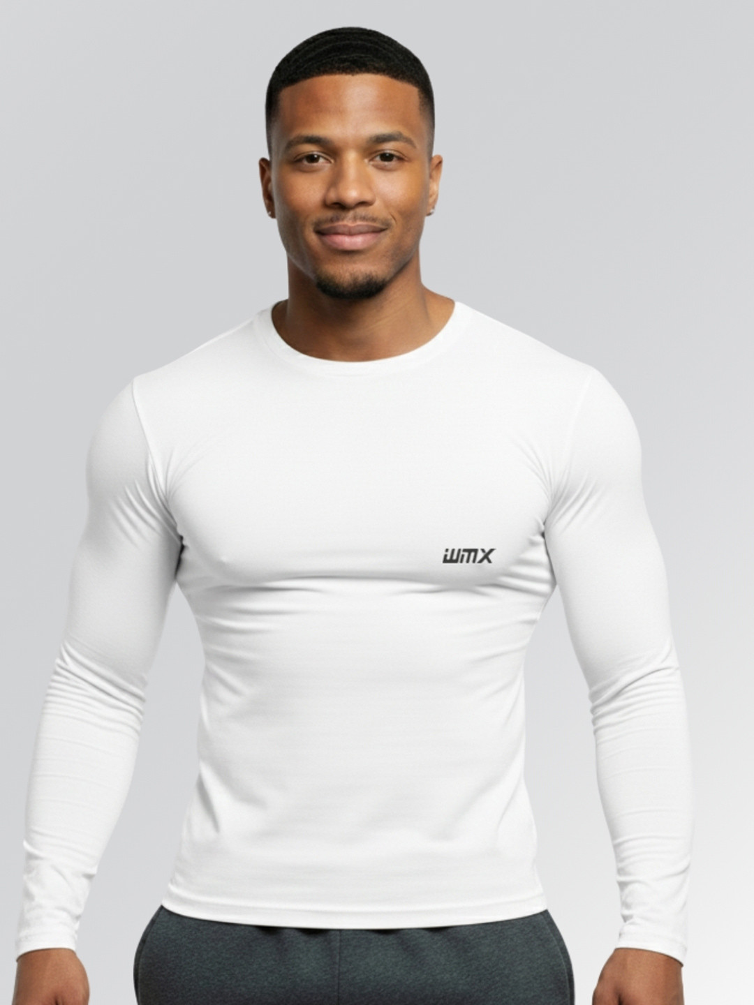 WMX Men Brand Logo Muscle Fit T-shirt