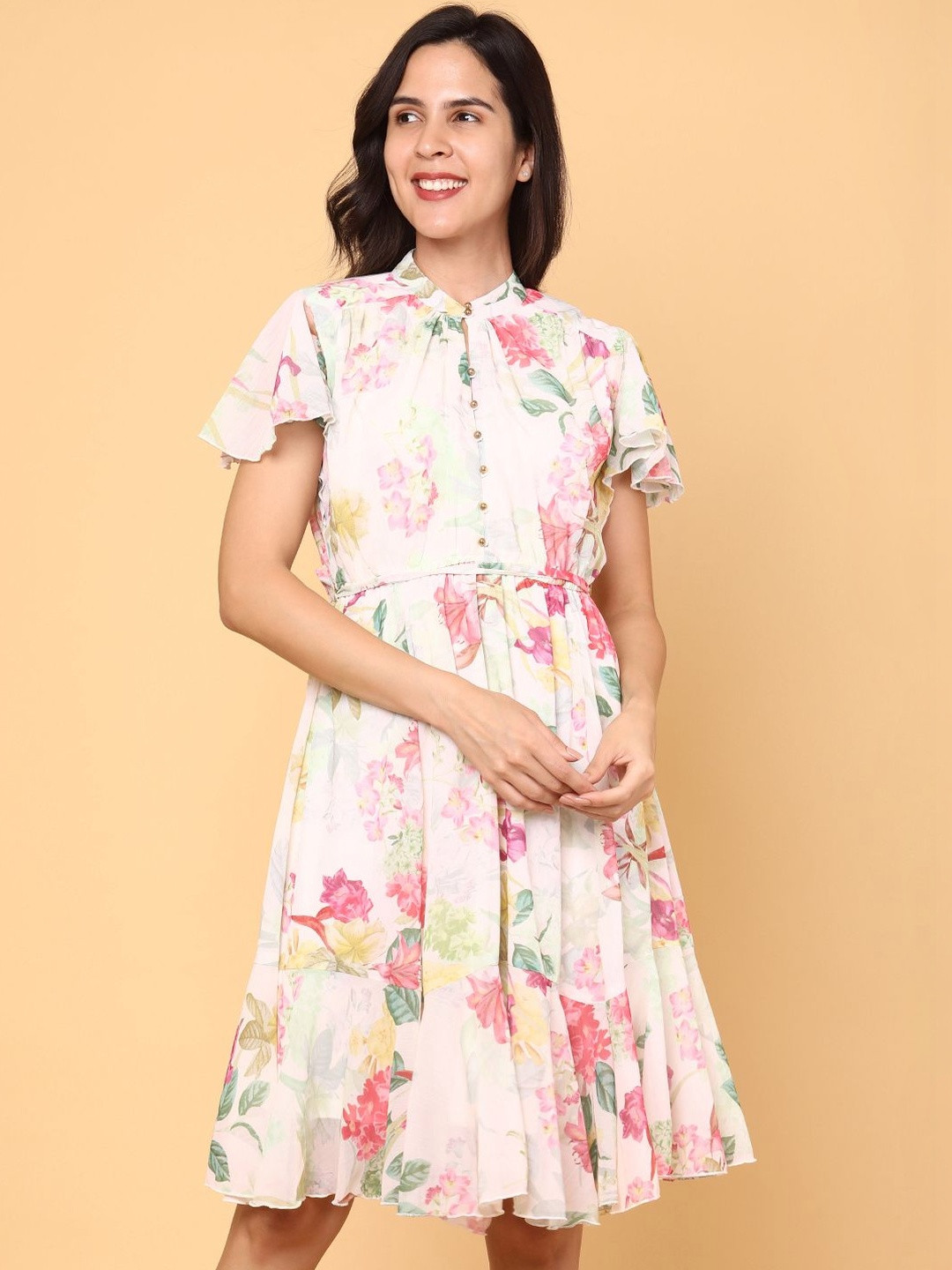 LIMEROAD Print Short Dress