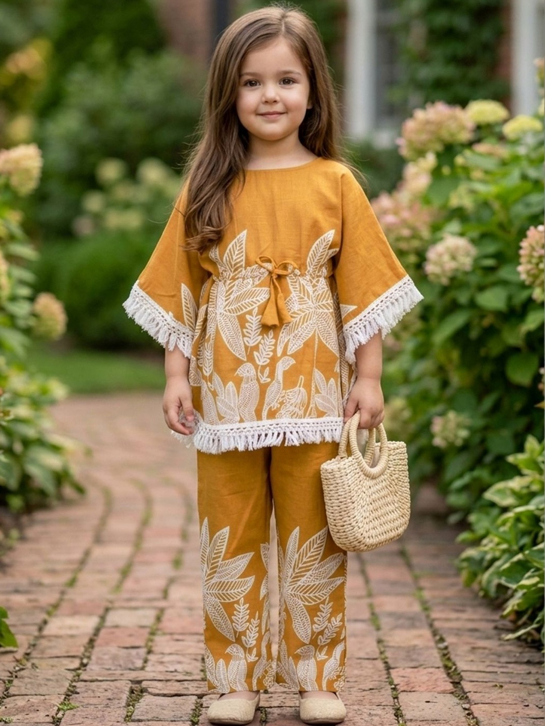 Cutiekins Girls Printed Clothing Set