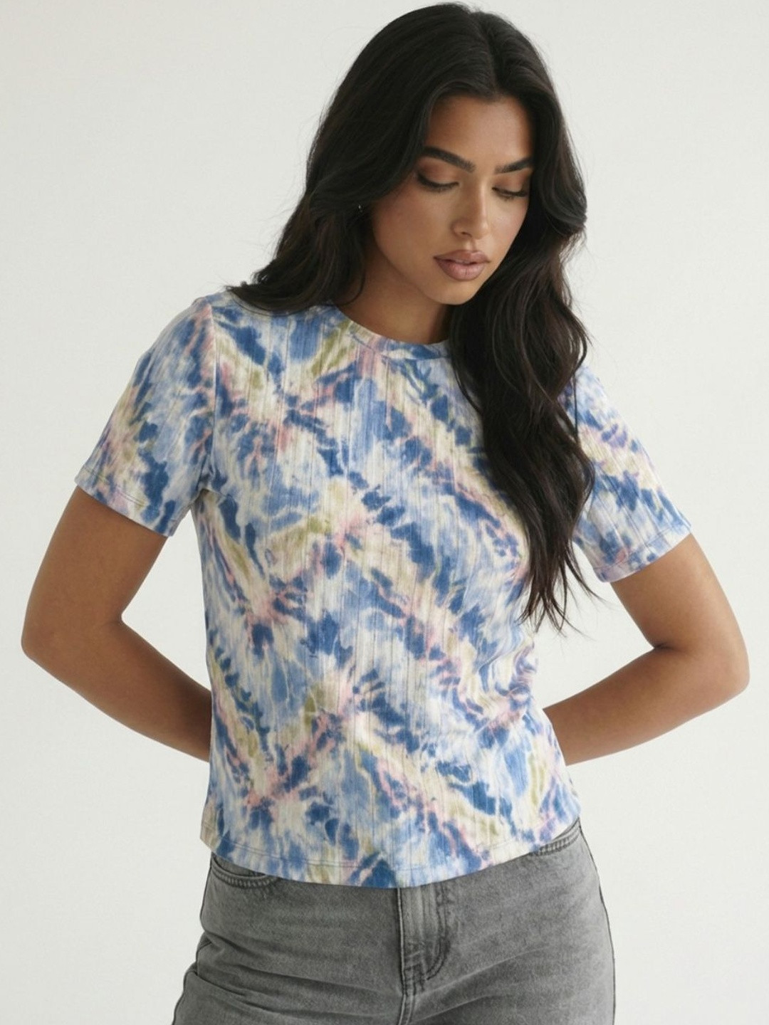 glitchez Women Tie and Dye Dyed T-shirt