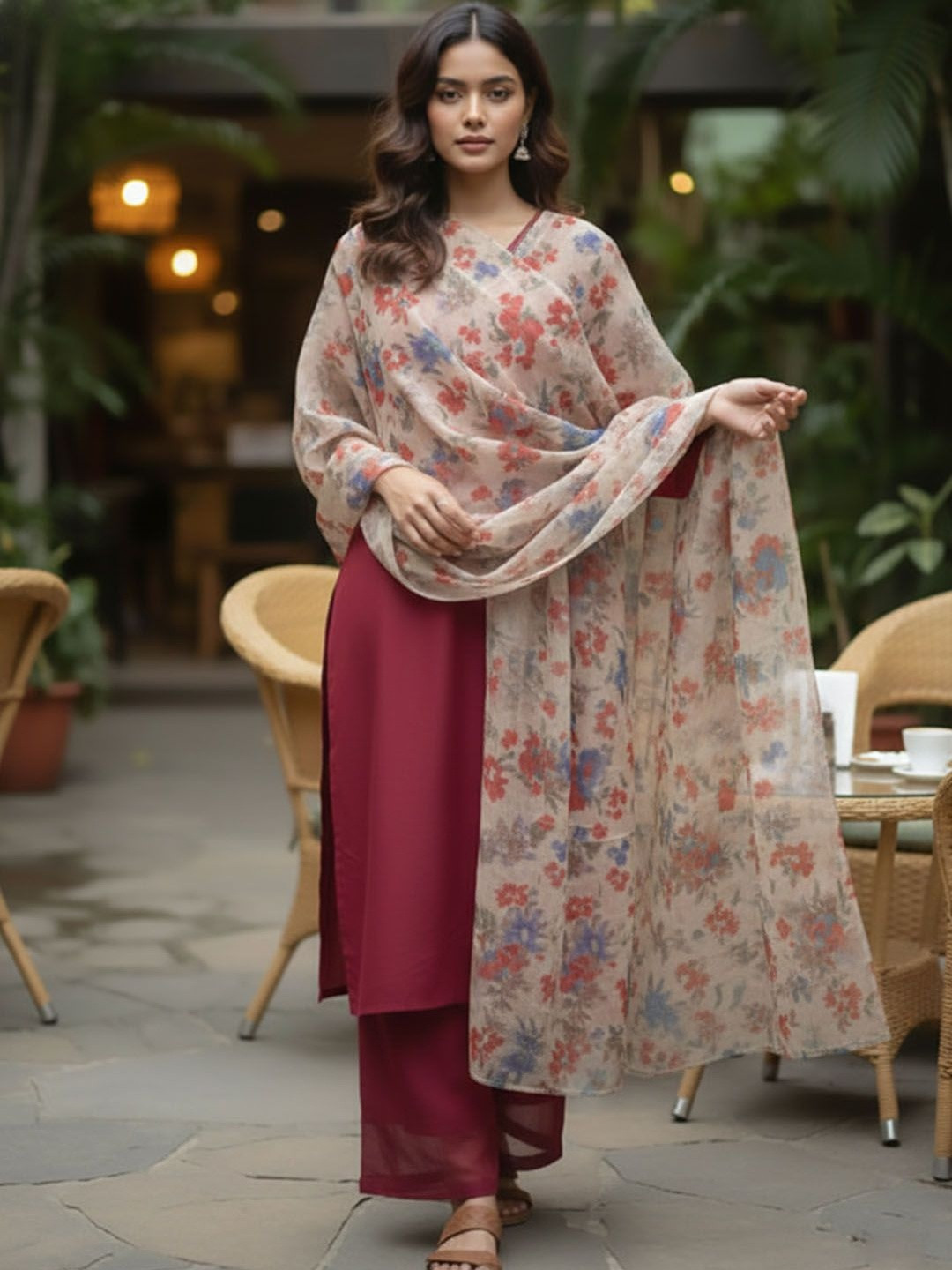 Urban Pallu Woven Design Dupatta