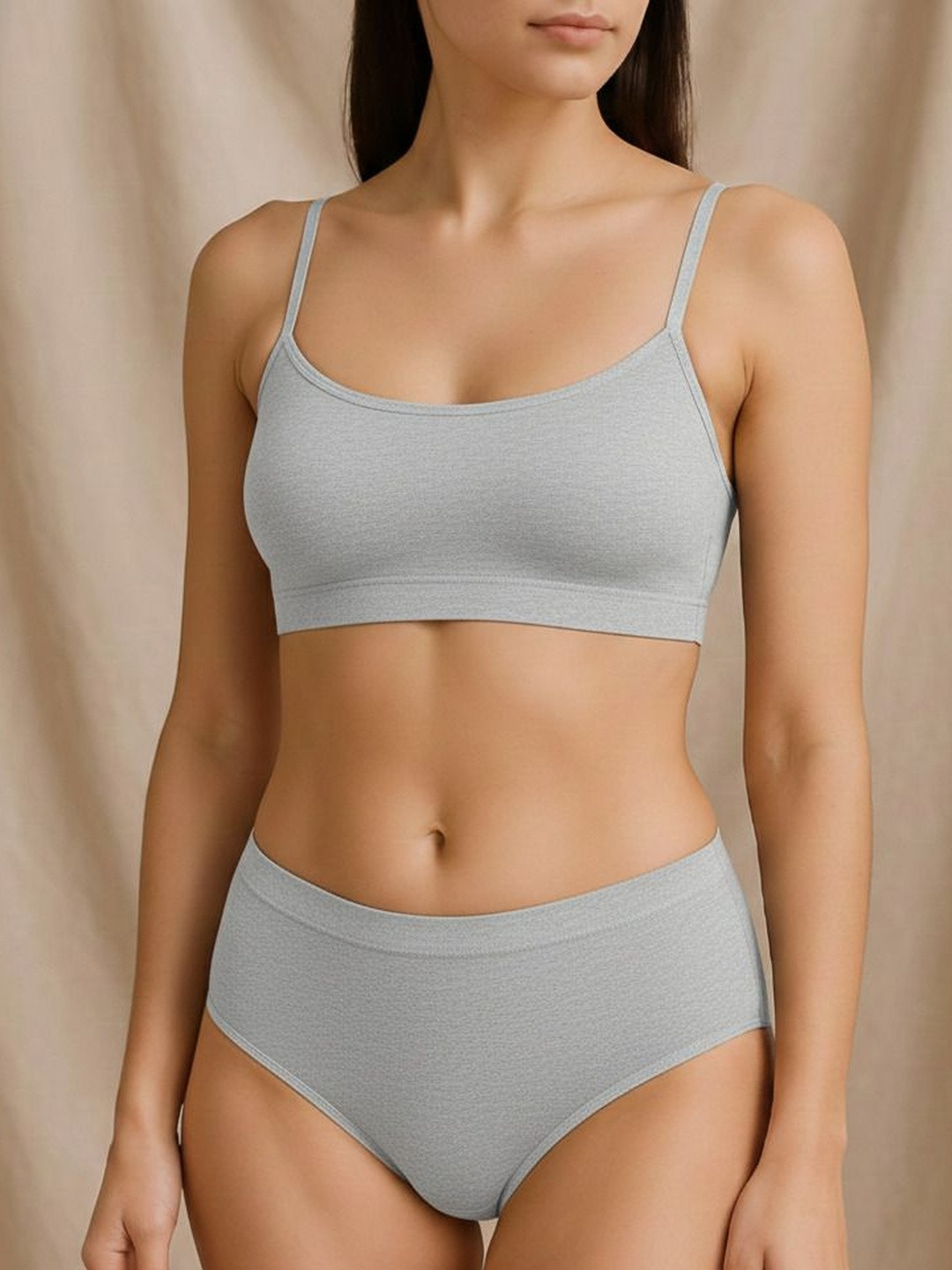Moda Rapido Pack Of 3 Cotton Mid-Waist Briefs