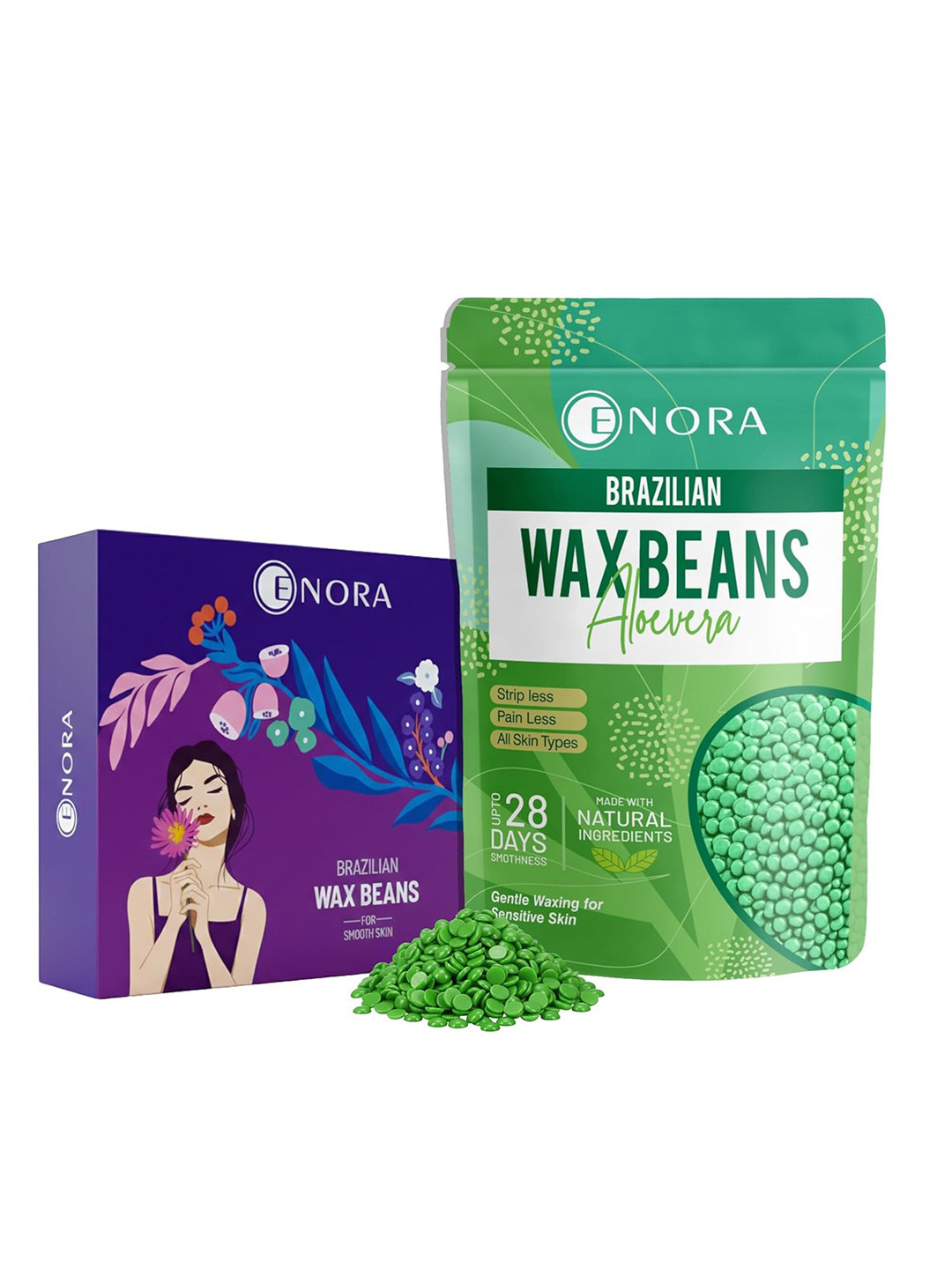 ENORA Brazilian Wax Beans- 100 g- Aloevera