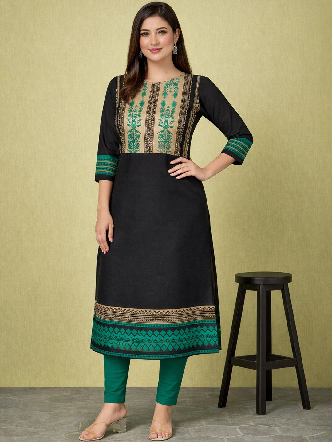 FashionRiti Women Printed Indie Prints Kurta