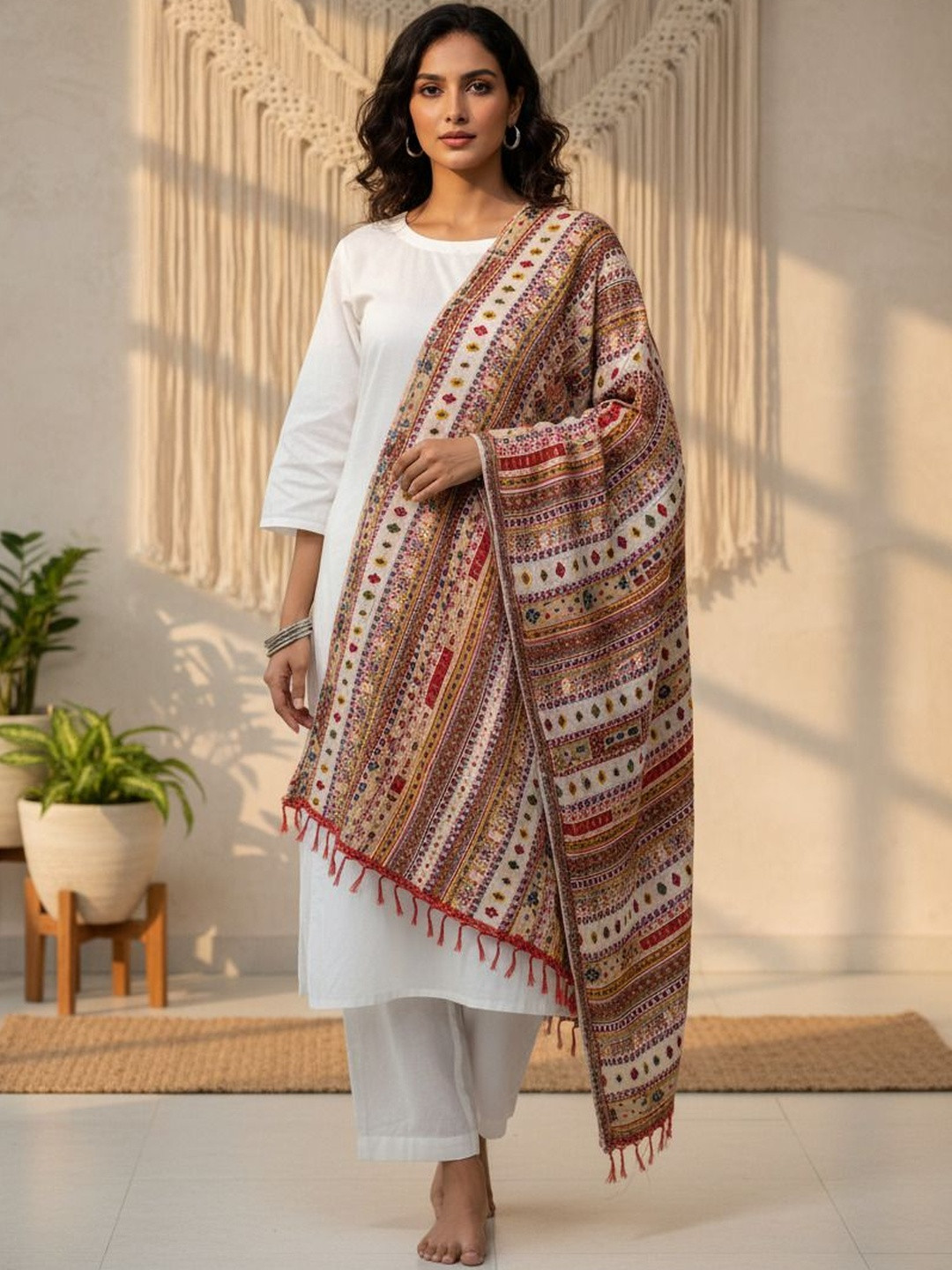 Komurr Printed Bandhani Dupatta