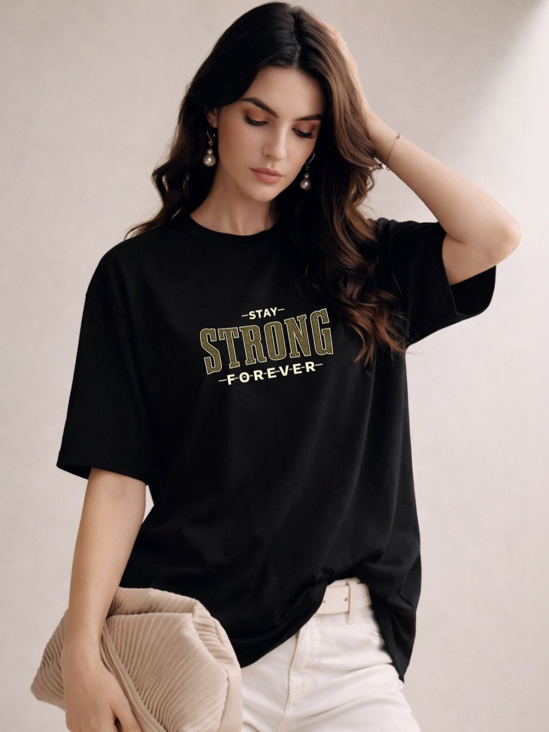 Slenor Women Printed T-shirt