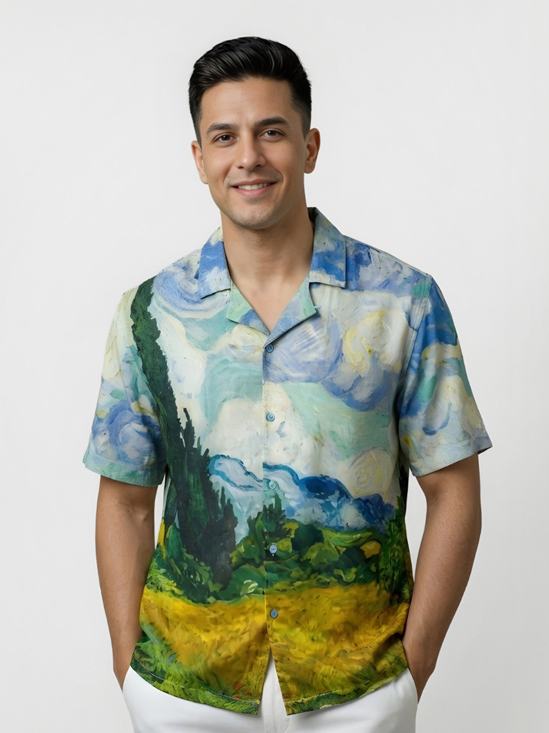 MyDesignation Men Printed Casual Shirt