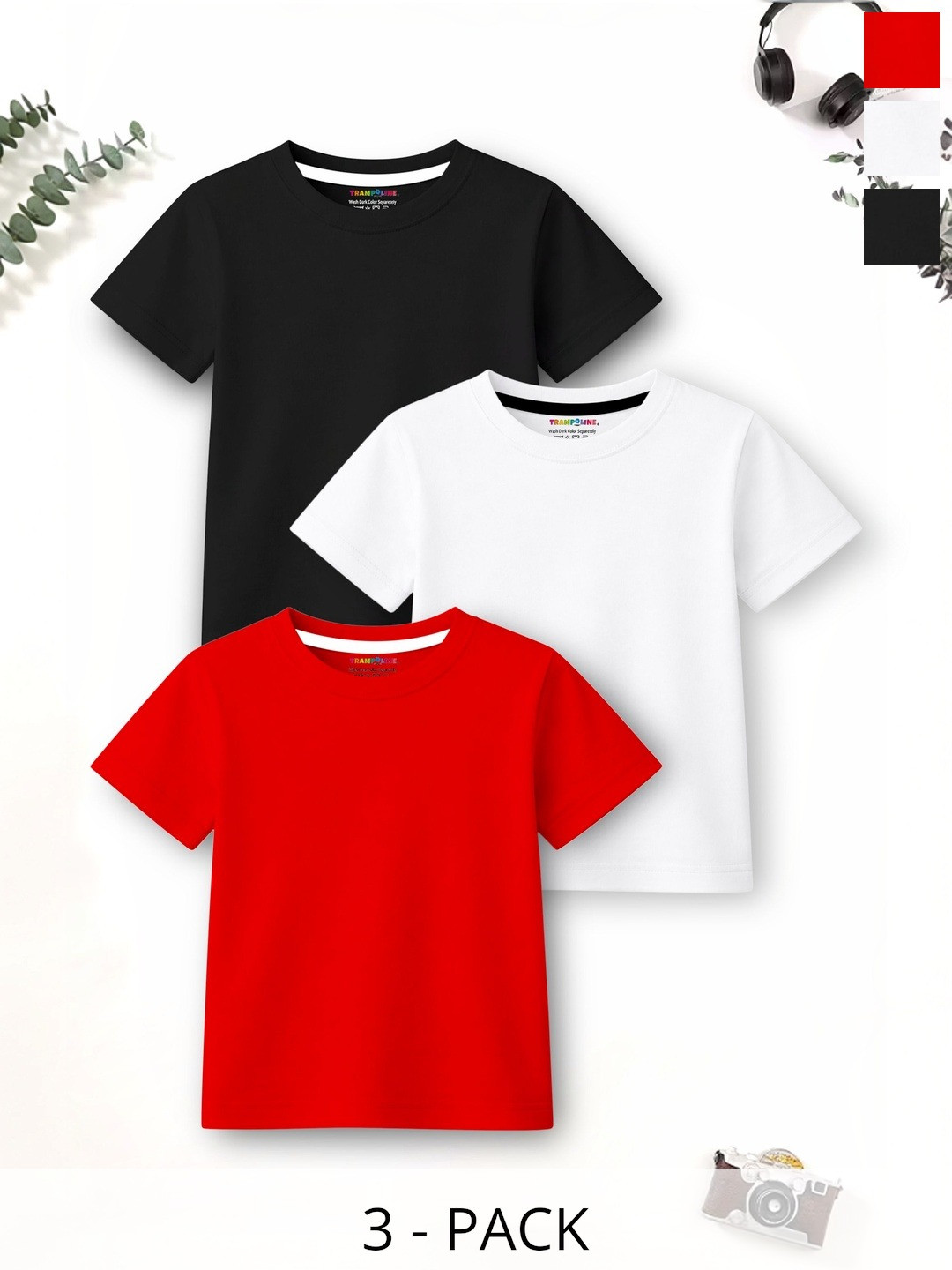 YK X Trampoline Boys Cotton Tshirts
