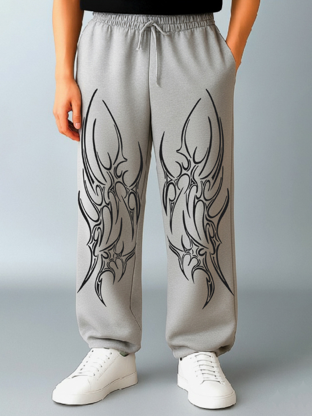 ZEN1 FASHION Men Regular Fit Graphic Print Track Pants