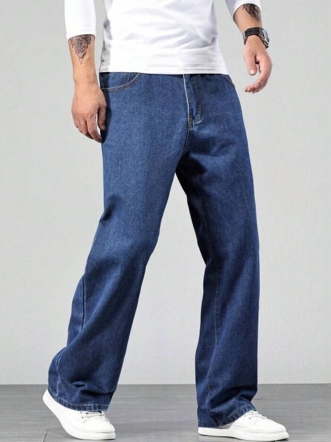 Veltick Men Bootcut Mid-Rise Jeans