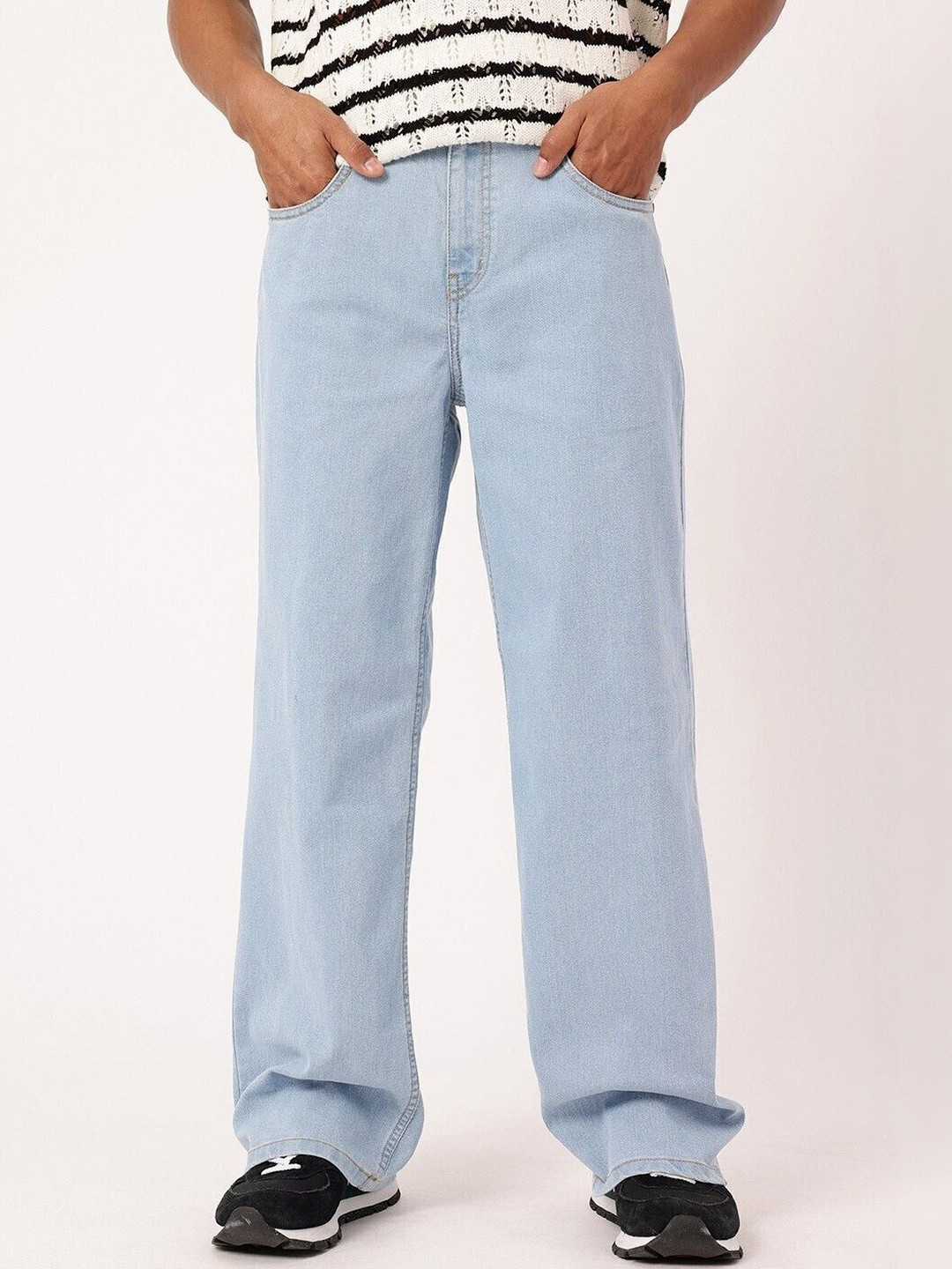Veltick Men Bootcut Mid-Rise Jeans