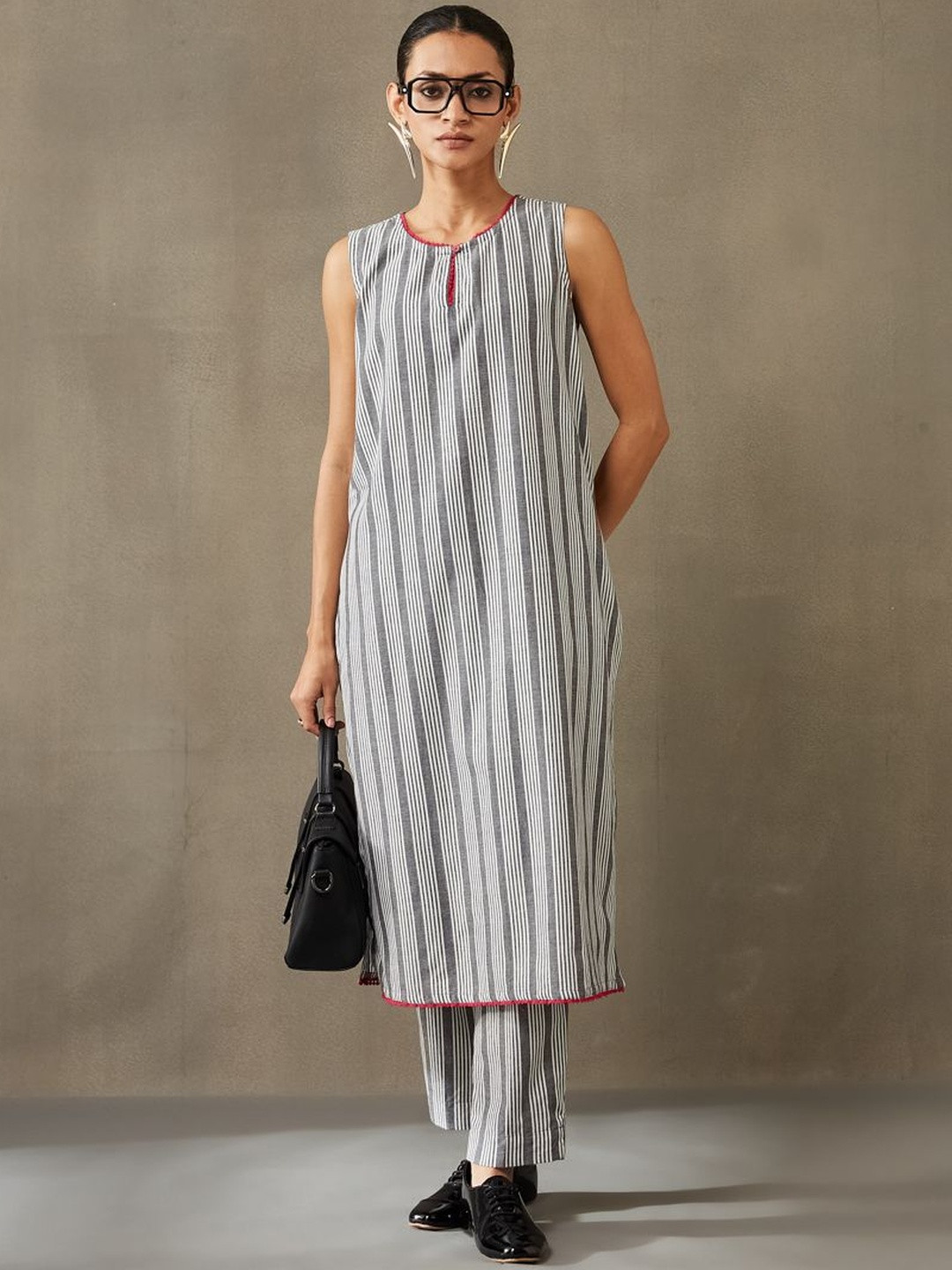 Navibhu Smart Cotton Striped