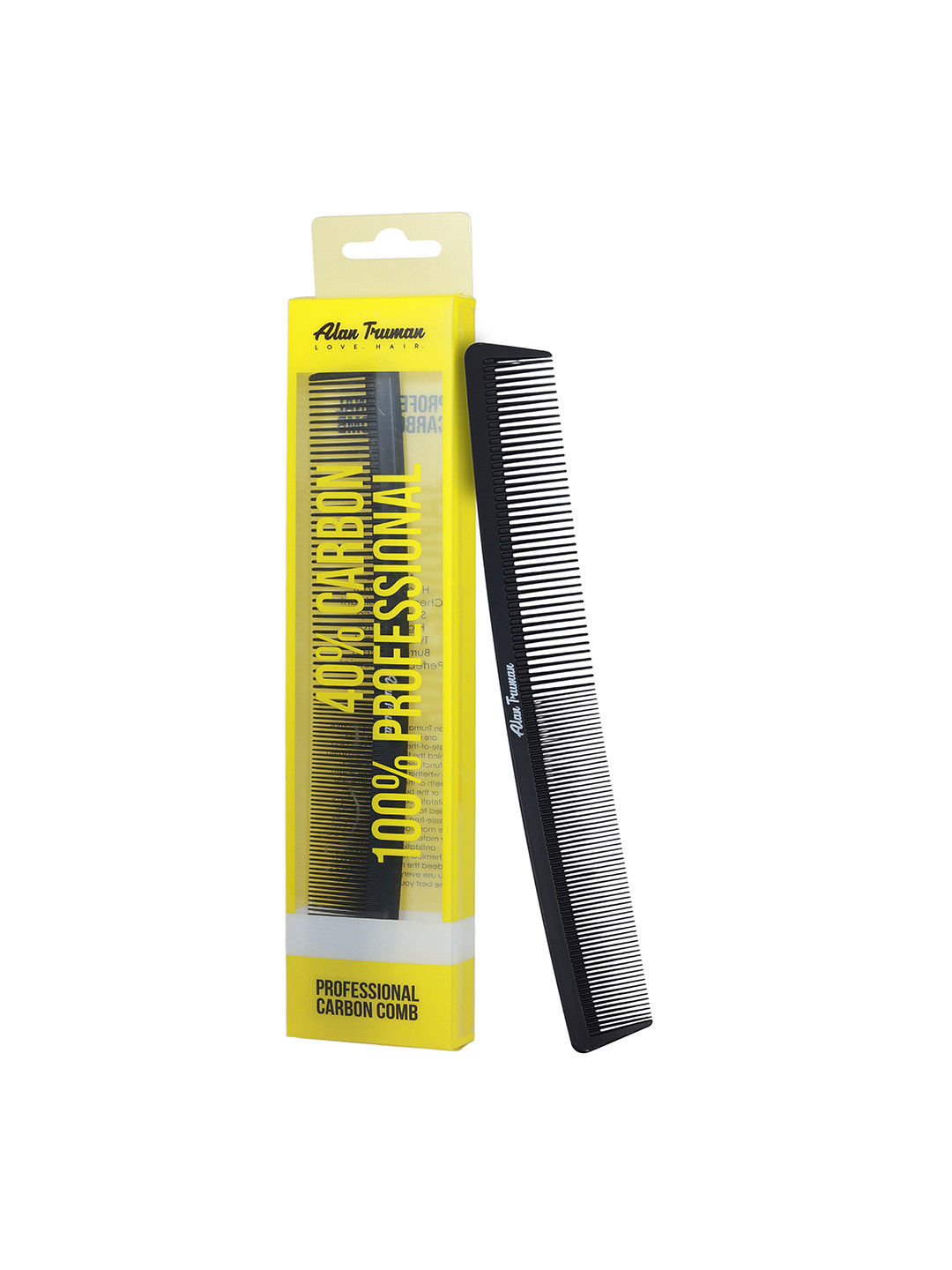 Alan Truman Standard Fine Teeth Carbon Comb CB-05