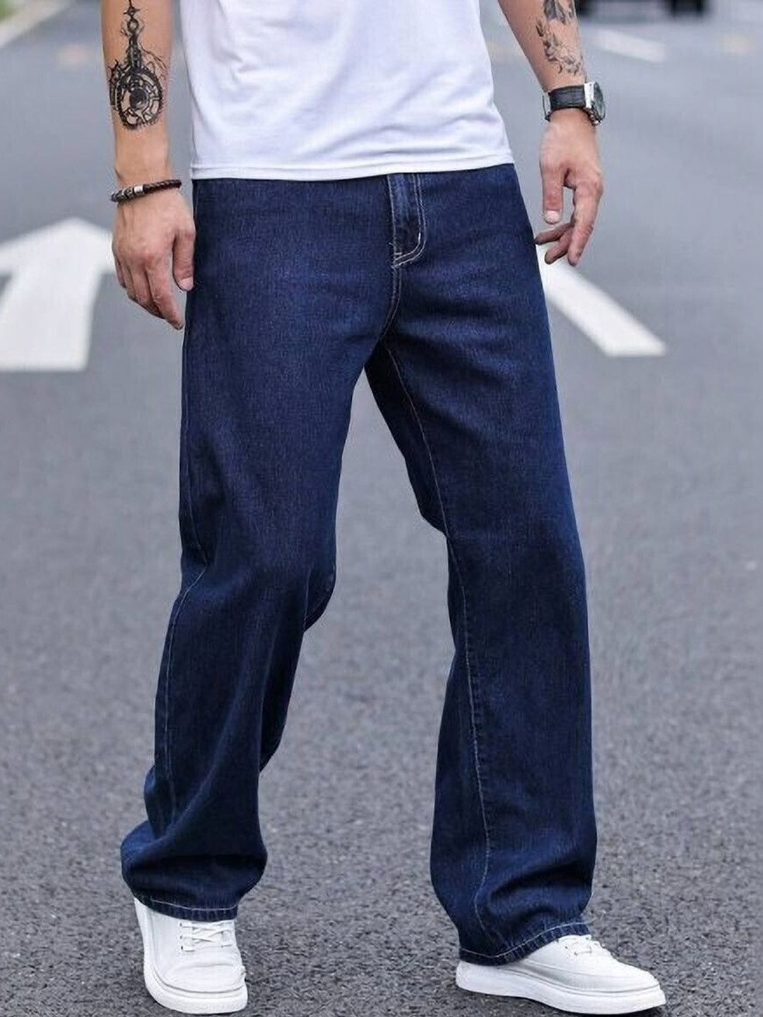 ZAYSH Men Regular Fit Mid-Rise Jeans