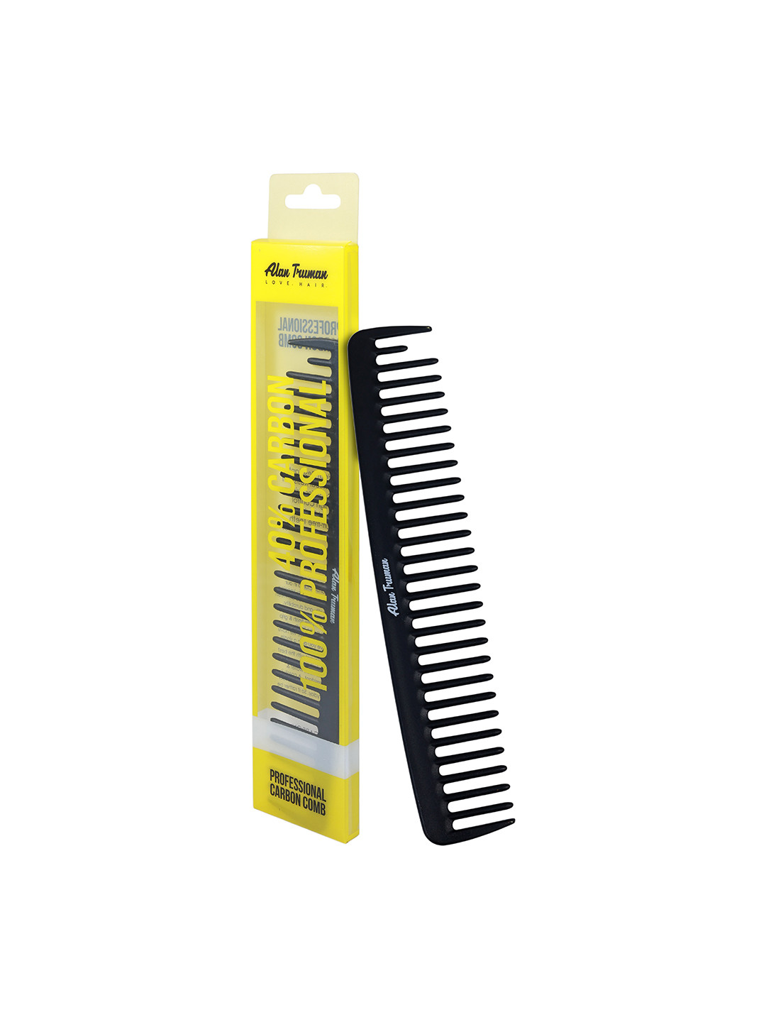 Alan Truman Wet & Dry Detangling Carbon Comb CB-01