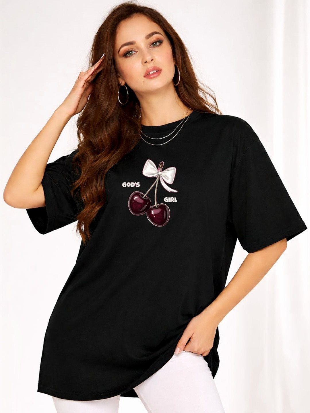 Slenor Women Printed T-shirt