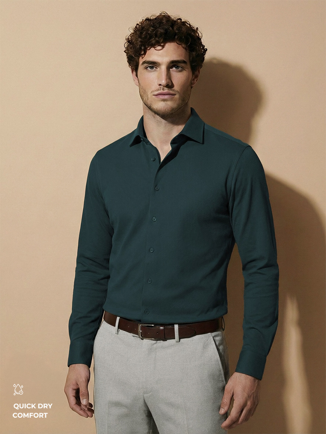 Van Heusen IQ Men Ultralight Breathable Coolmax Fiber Shirts