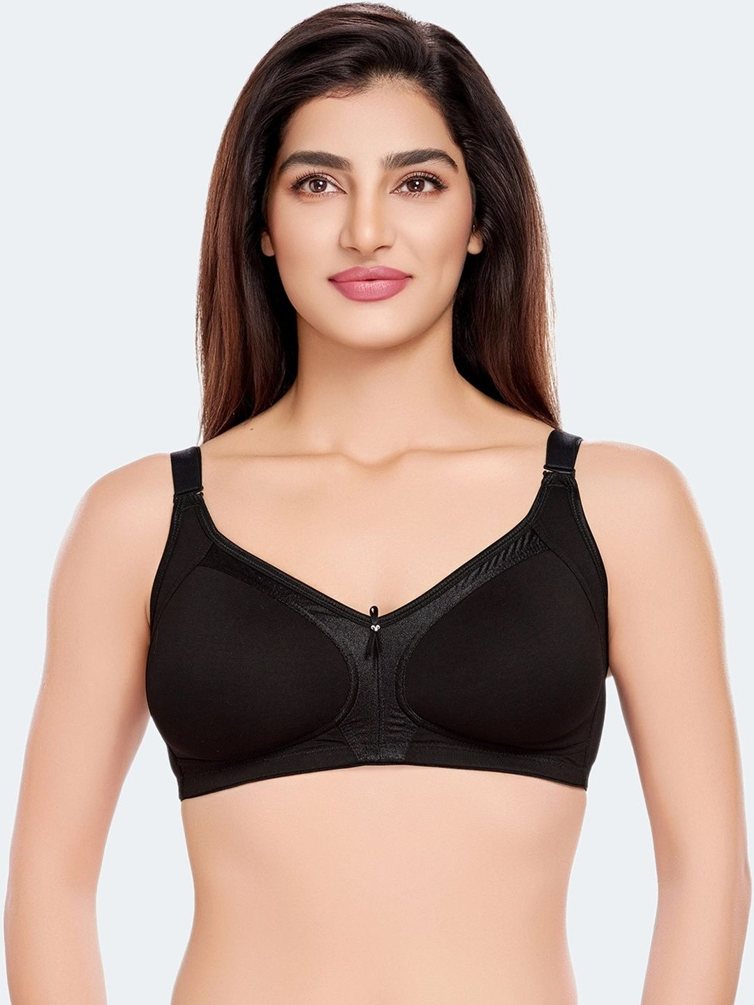 Juliet Non Padded Non Wired Cotton Minimiser Bra