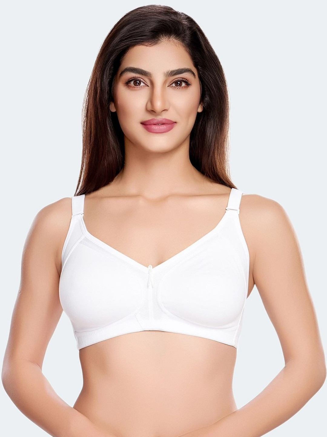 Juliet Non Padded Non Wired Cotton Minimiser Bra