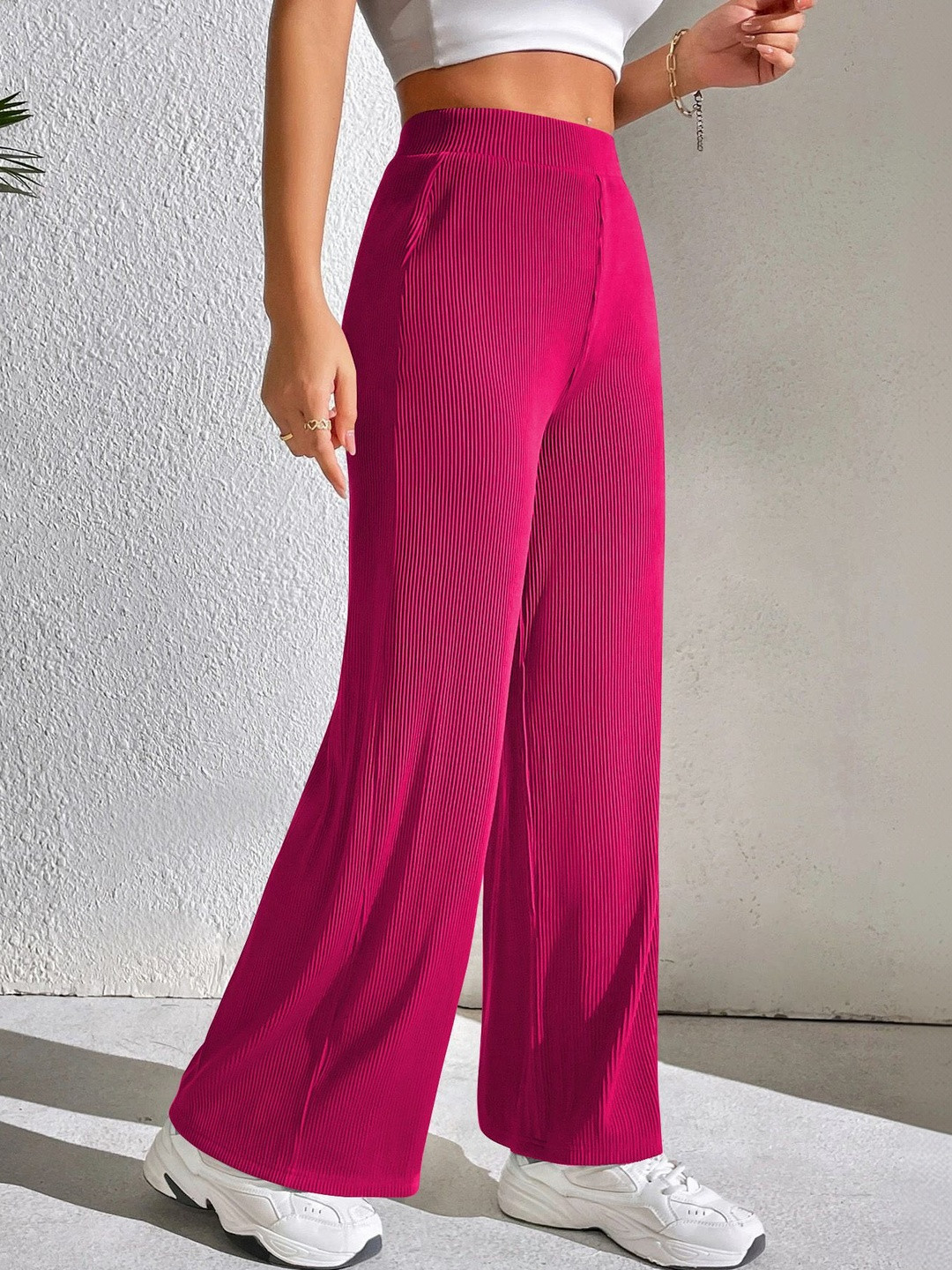 CREZYVEZY Women Straight Fit Track Pants