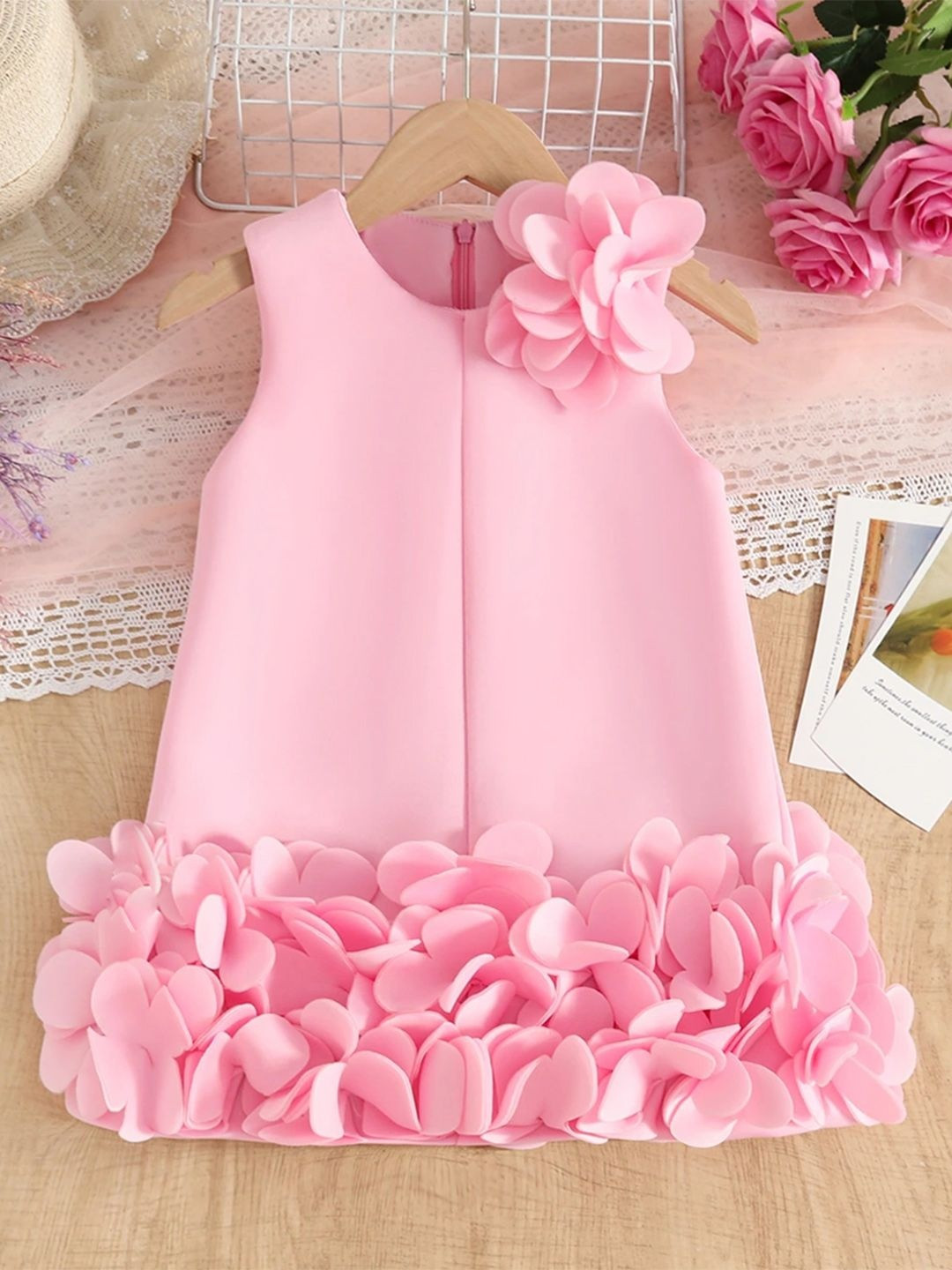 INCLUD Applique Formal Dress