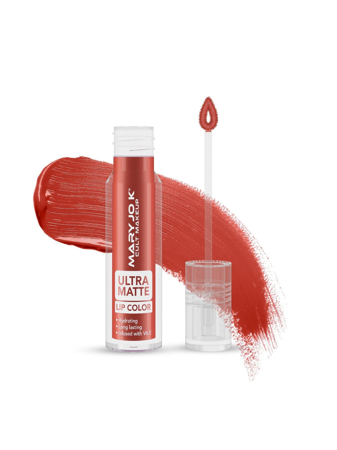 Mary Jo K Long Lasting Ultra Matte Liquid Lipstick - Patakha - 09 - 5 ml