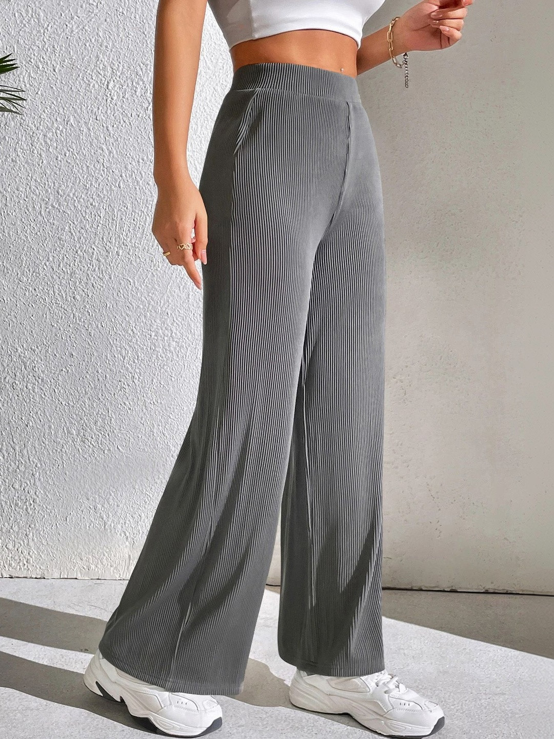 CREZYVEZY Women Straight Fit Track Pants