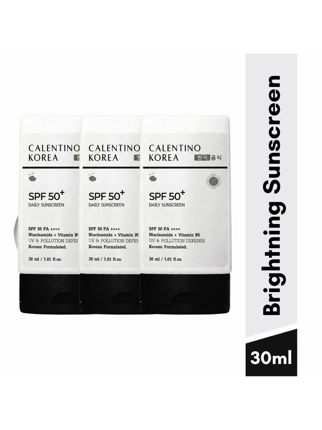 Calentino Set Of 3 SPF 50 PA++++ Sunscreens - 30 ml Each