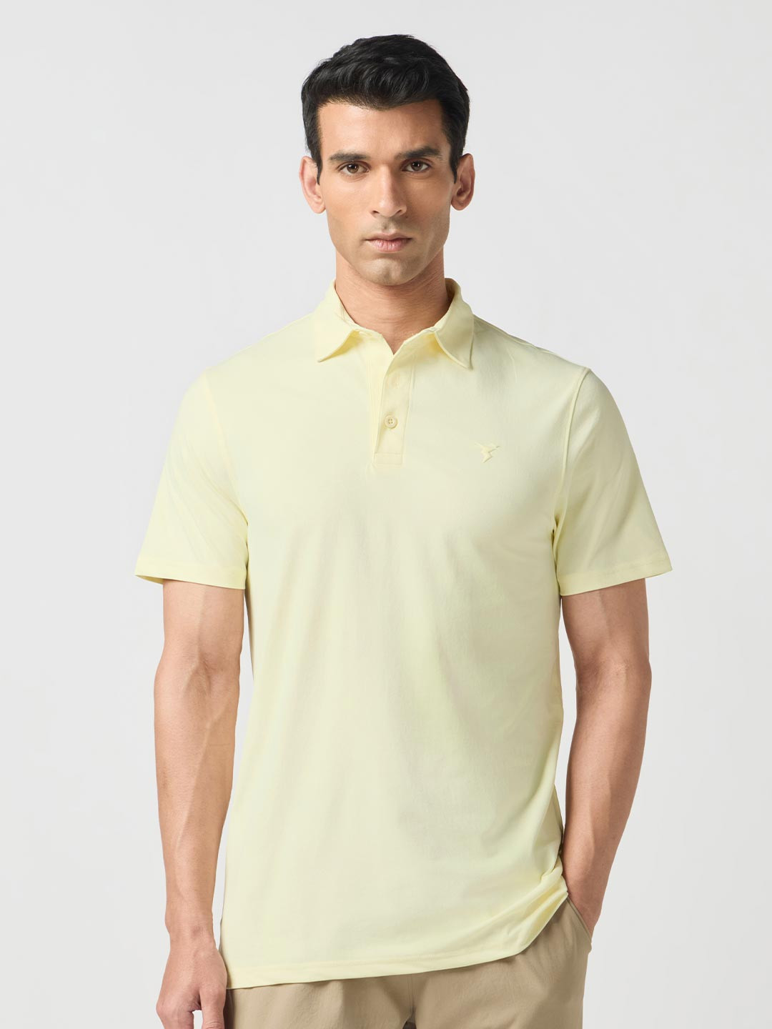Technosport Men Polo Collar Slim Fit T-shirt