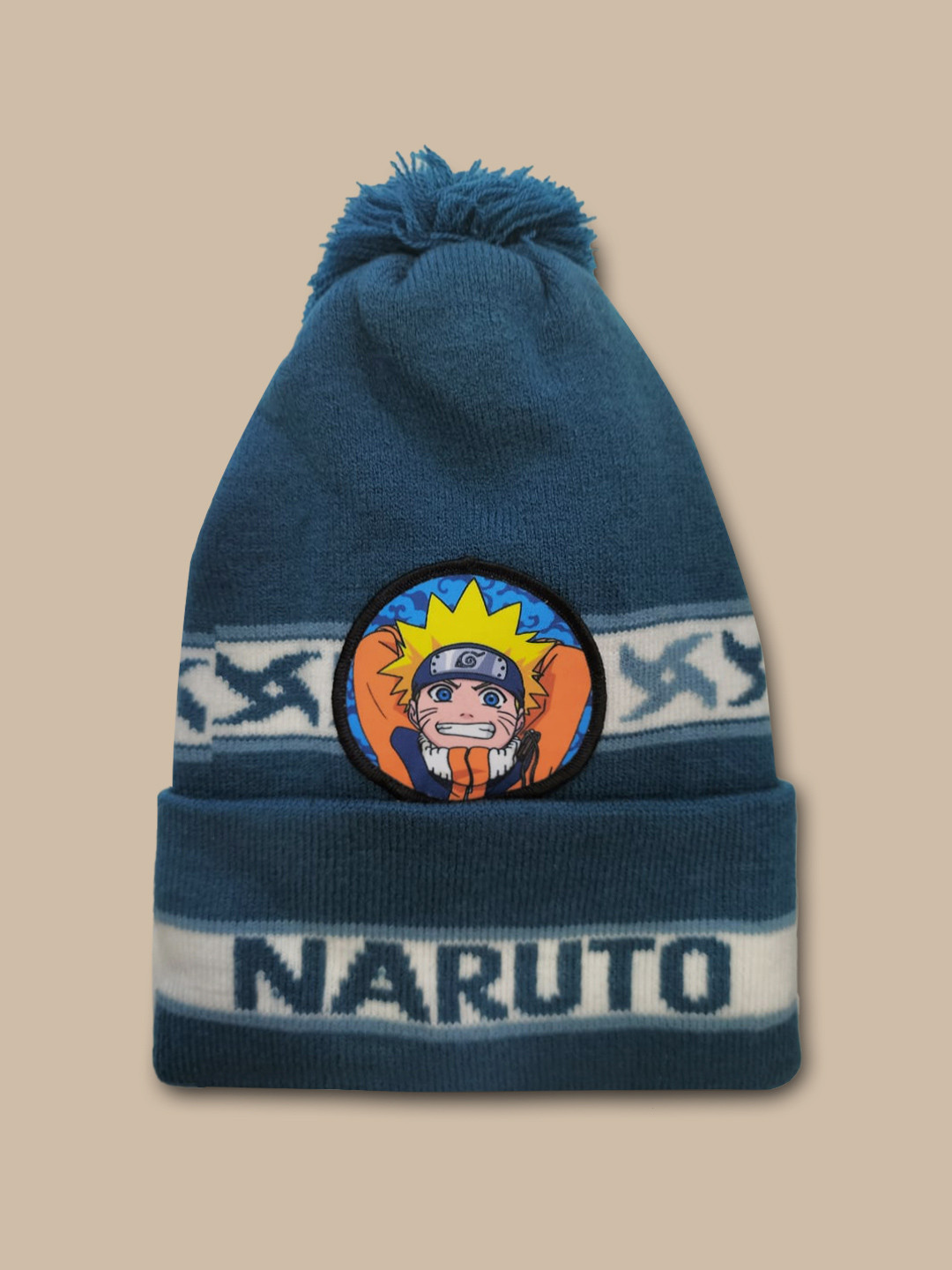 Kids Ville Boys Naruto Printed Acrylic Beanie