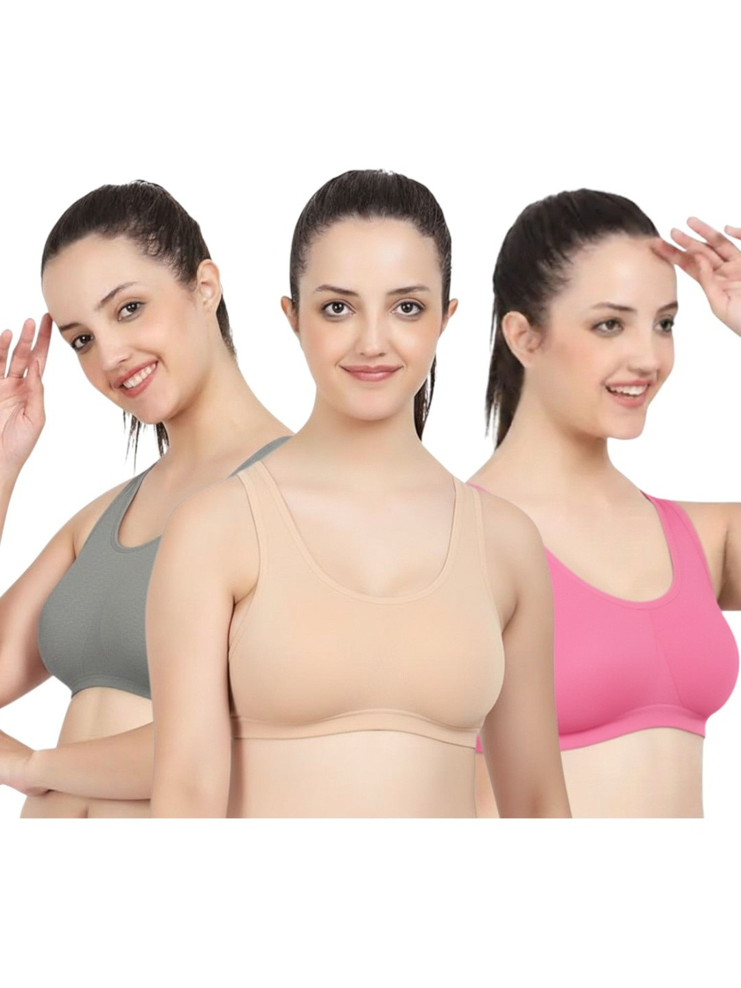 VYAPAK CREATION Solid Regular Non Padded Cotton Bra