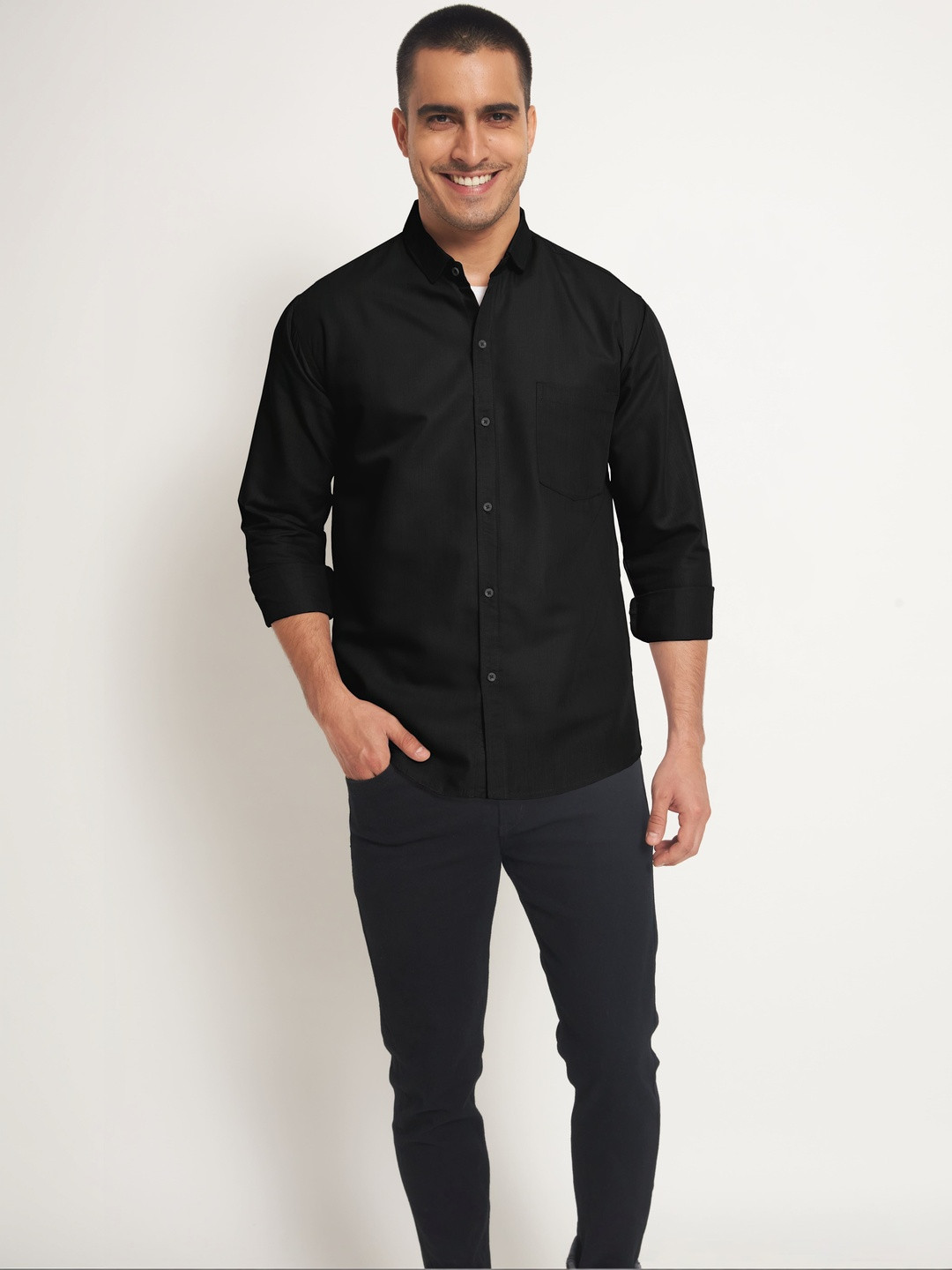 HERE&NOW Men Comfort Casual Shirt