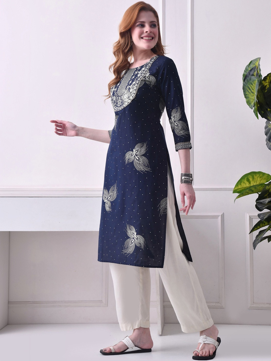 KJTRENDS Women Floral Printed Floral Kurta