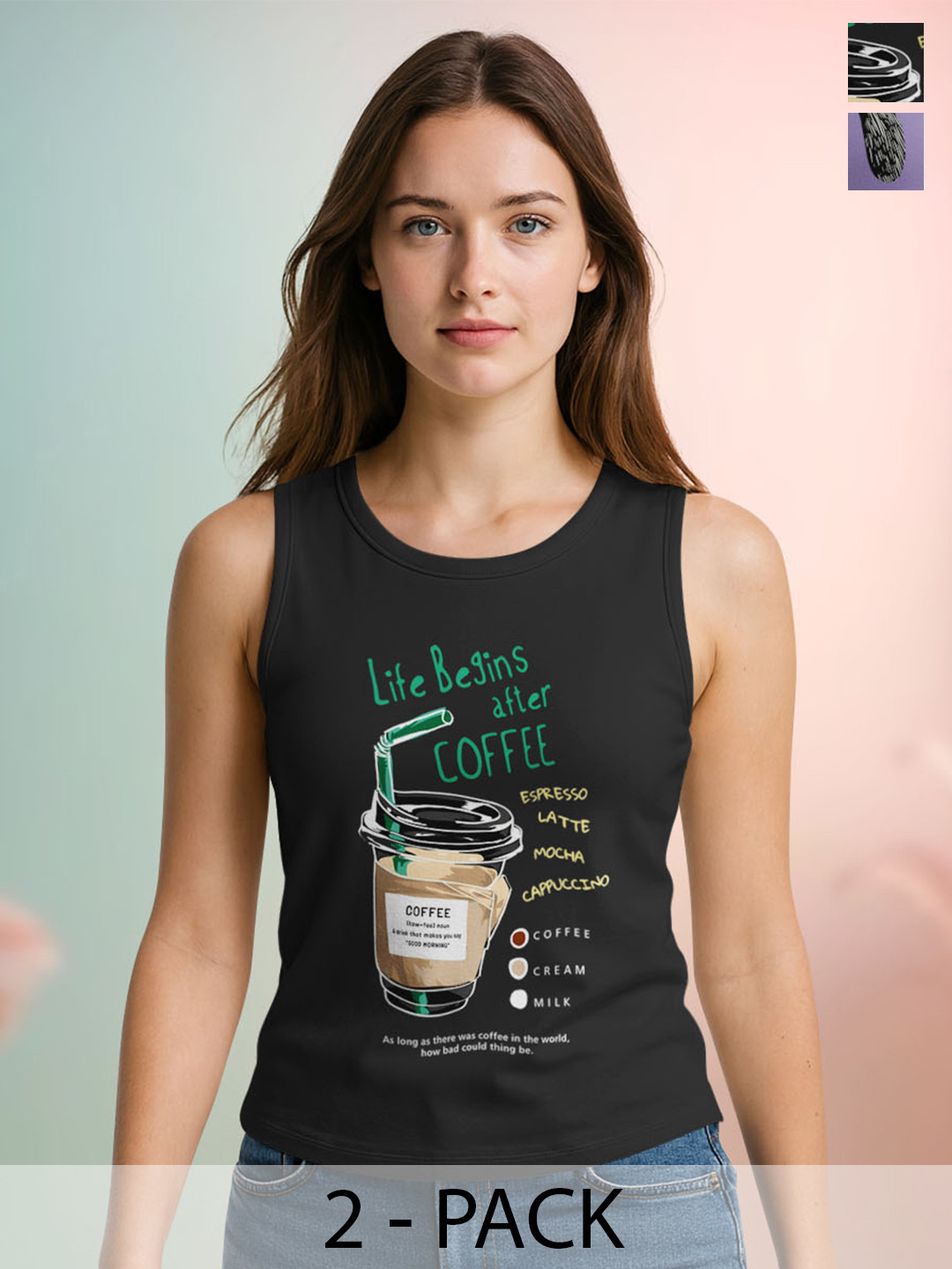 HELLCAT Women Typography 2 Printed Tank Top