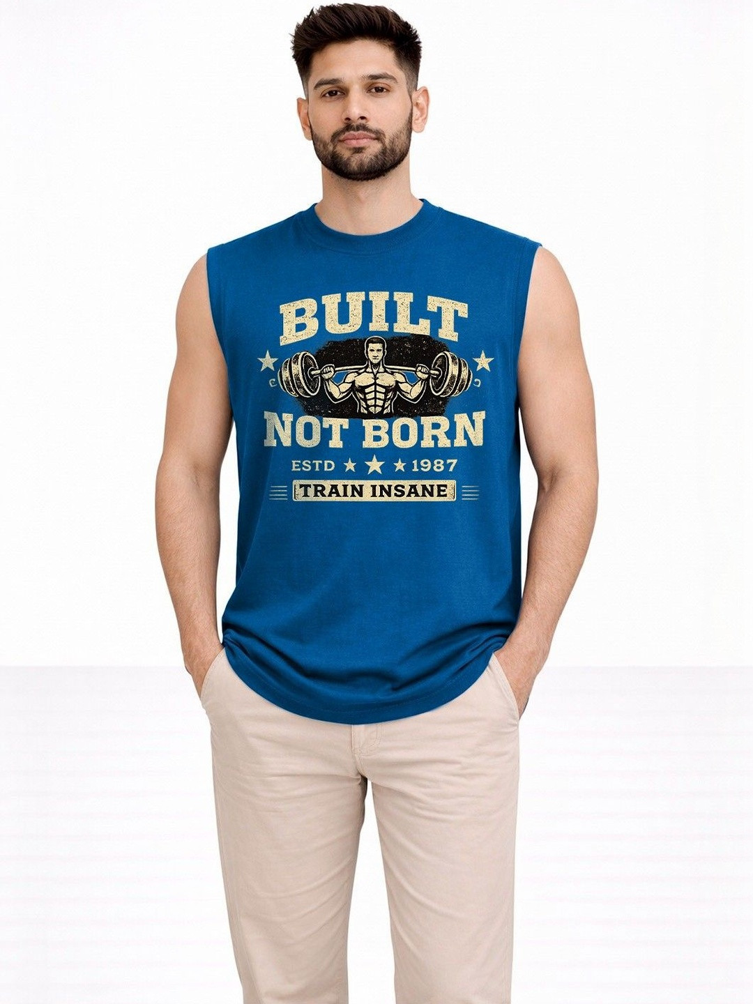 RuledBySun Printed Cotton Tank