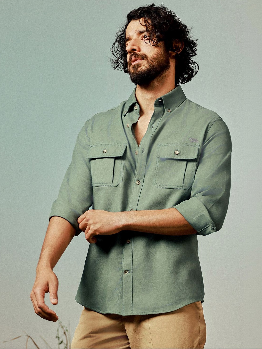 Andamen Men Casual Explorer Slim Fit Shirt