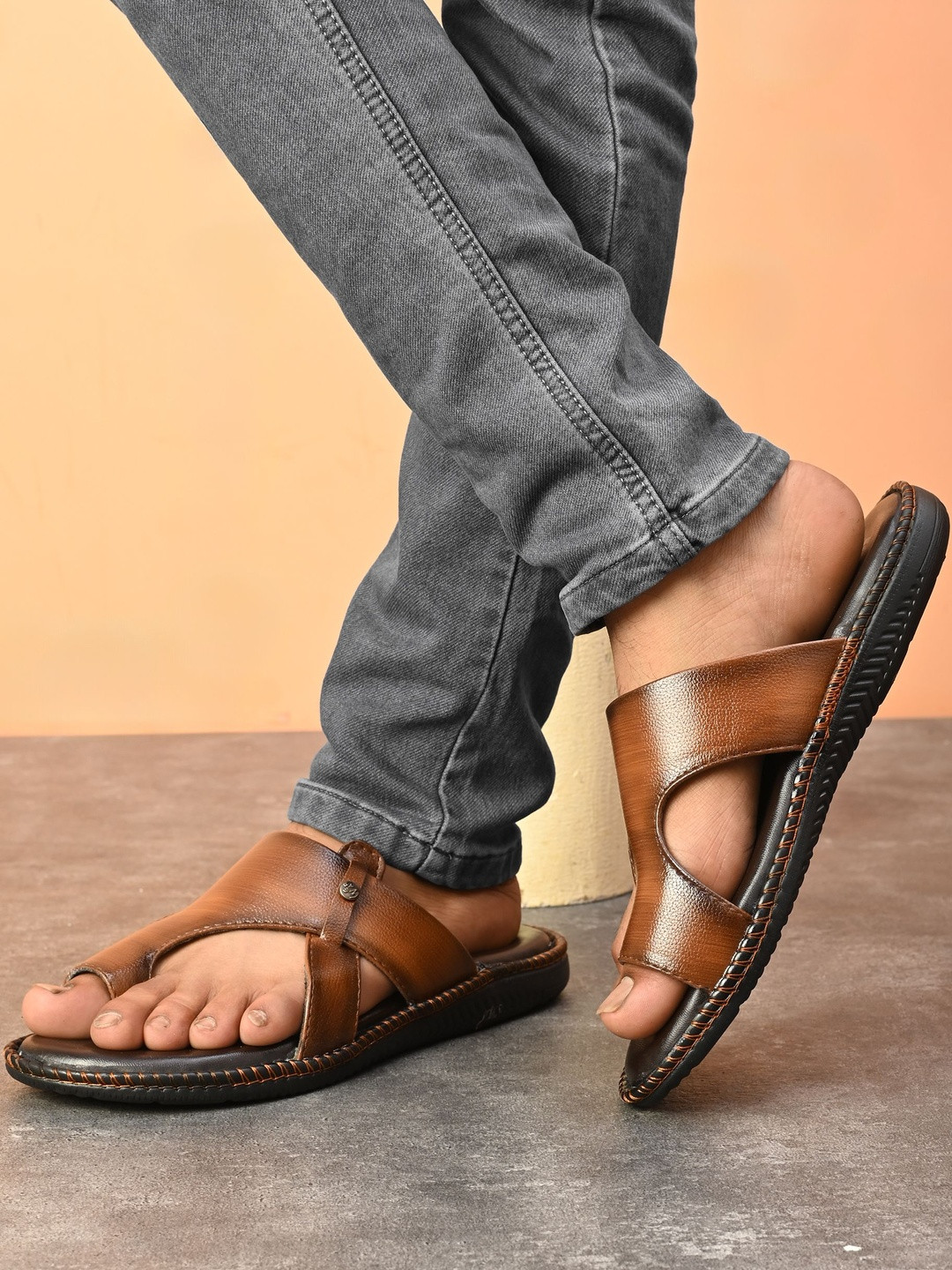 The Roadster Lifestyle Co Men Slip-On Comfort Sandals