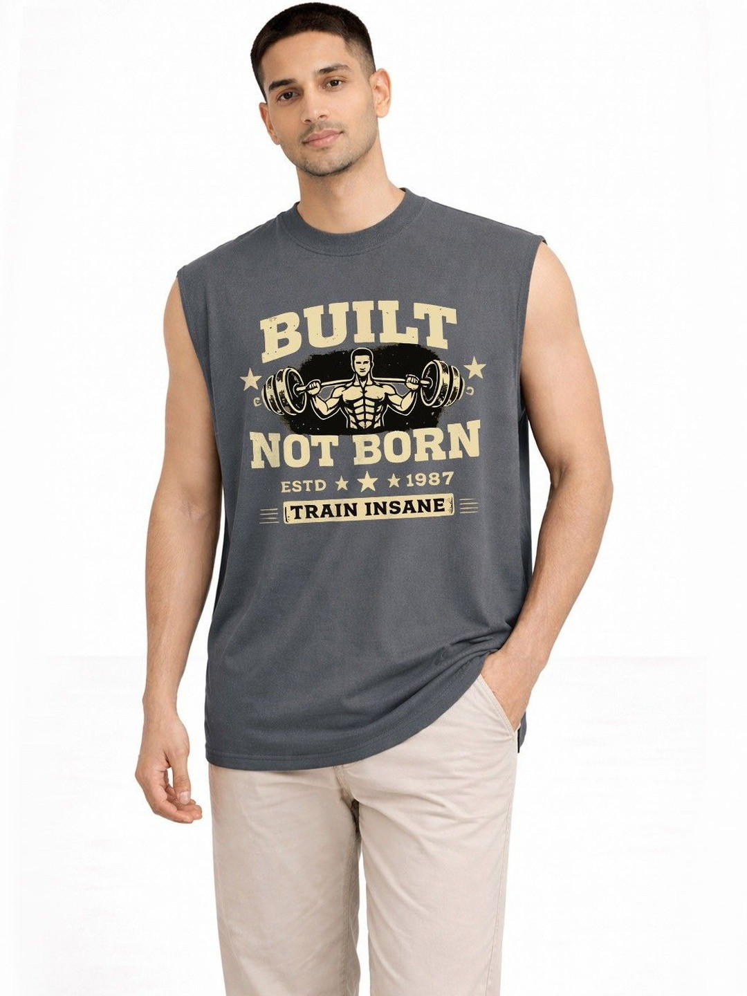 RuledBySun Printed Cotton Tank
