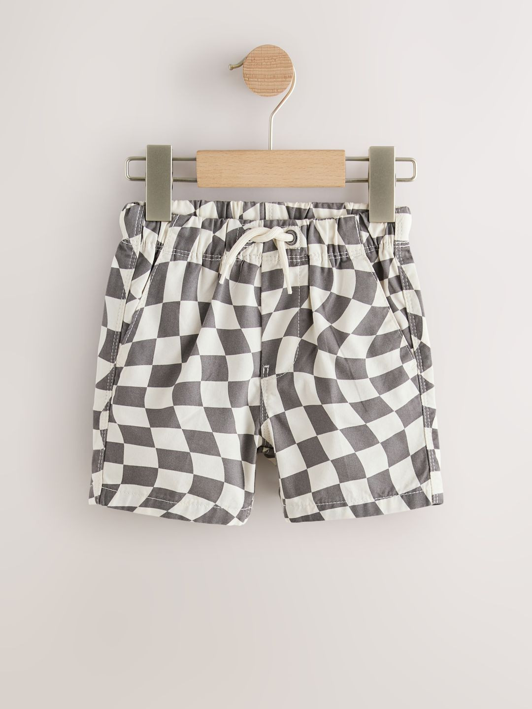 NEXT Boys Pure Cotton Checked Shorts
